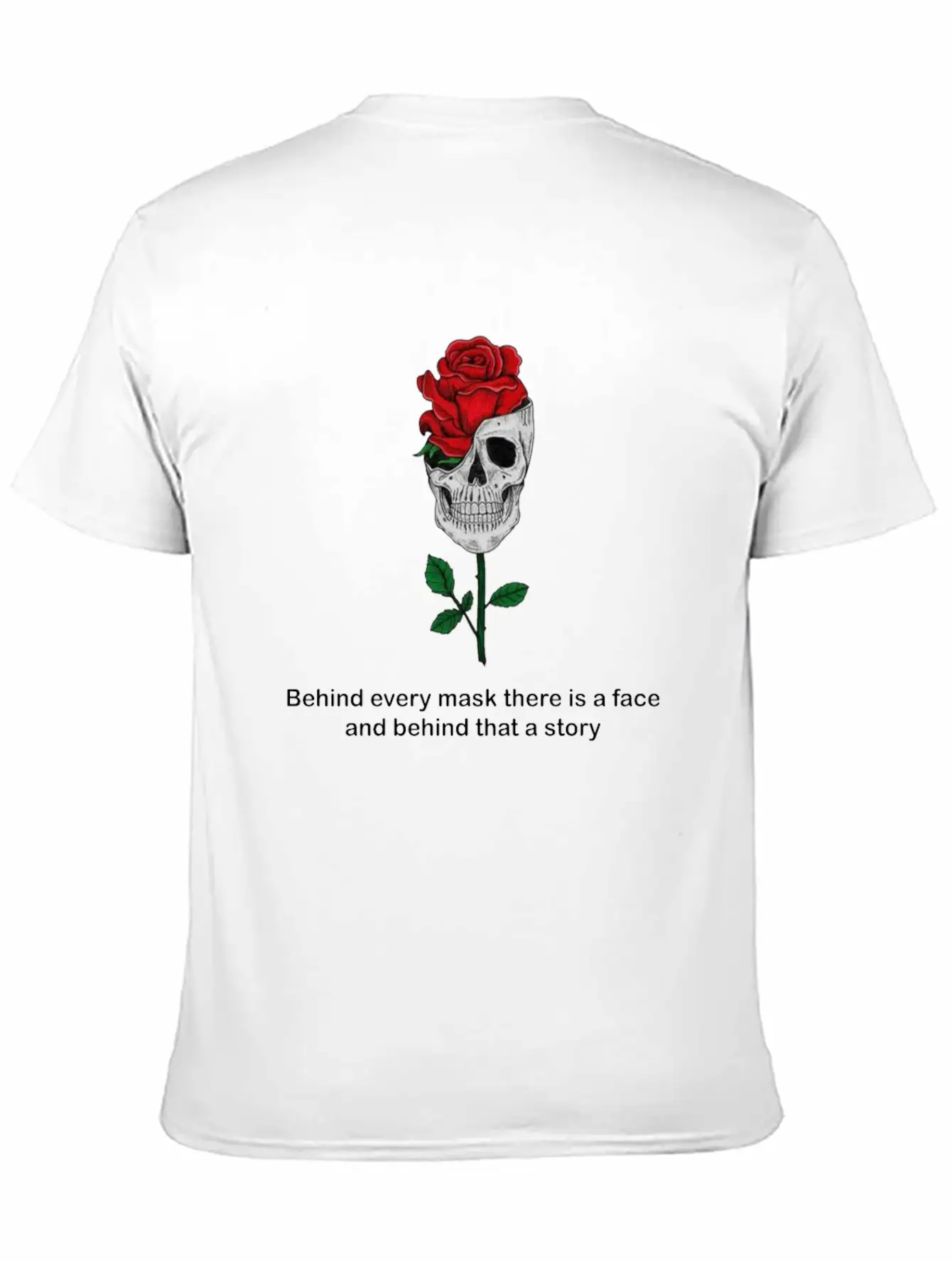 The Hidden Face Breathable Soft Cotton T-Shirt – Timeless Casual Look