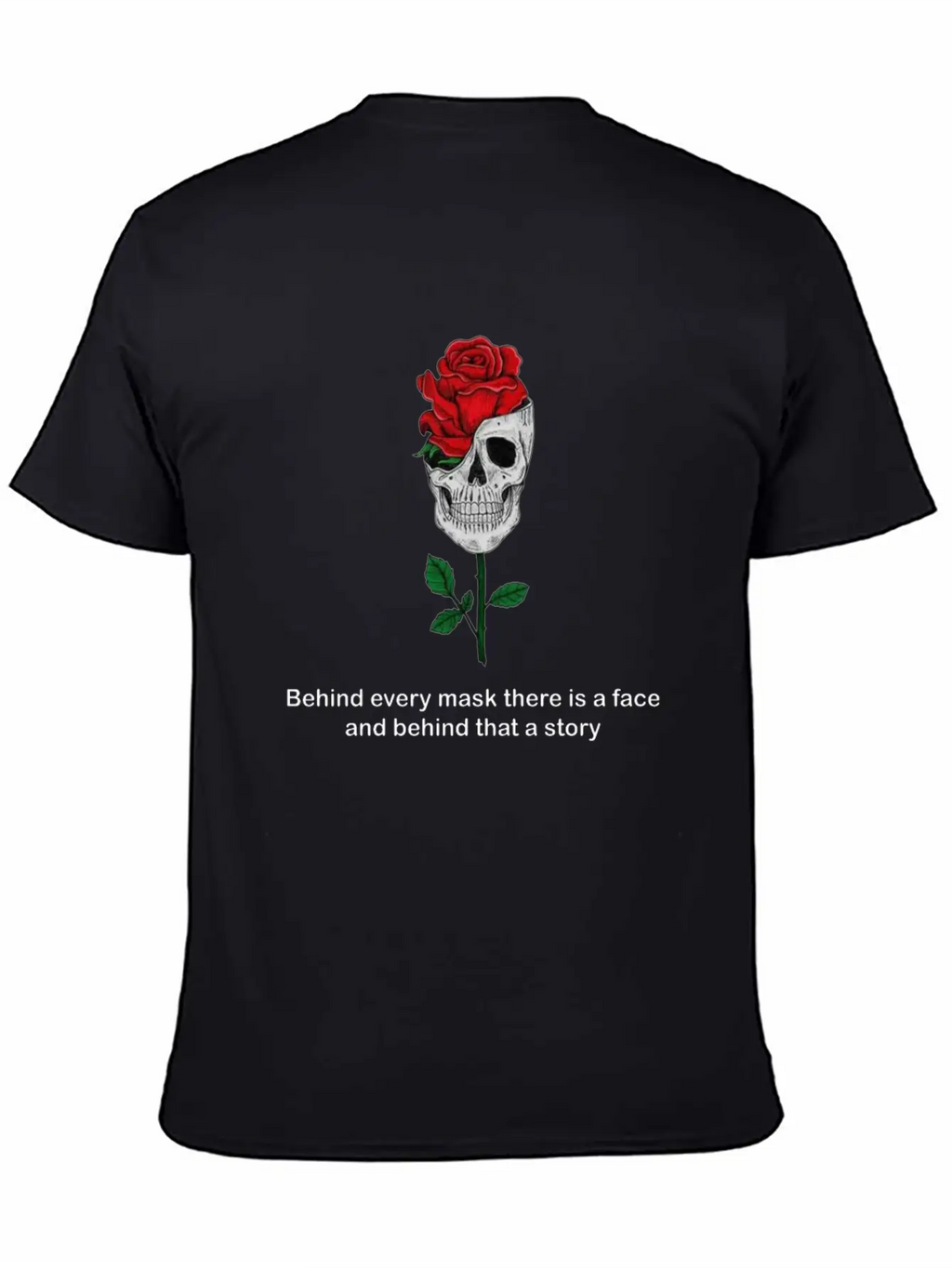 The Hidden Face Breathable Soft Cotton T-Shirt – Timeless Casual Look