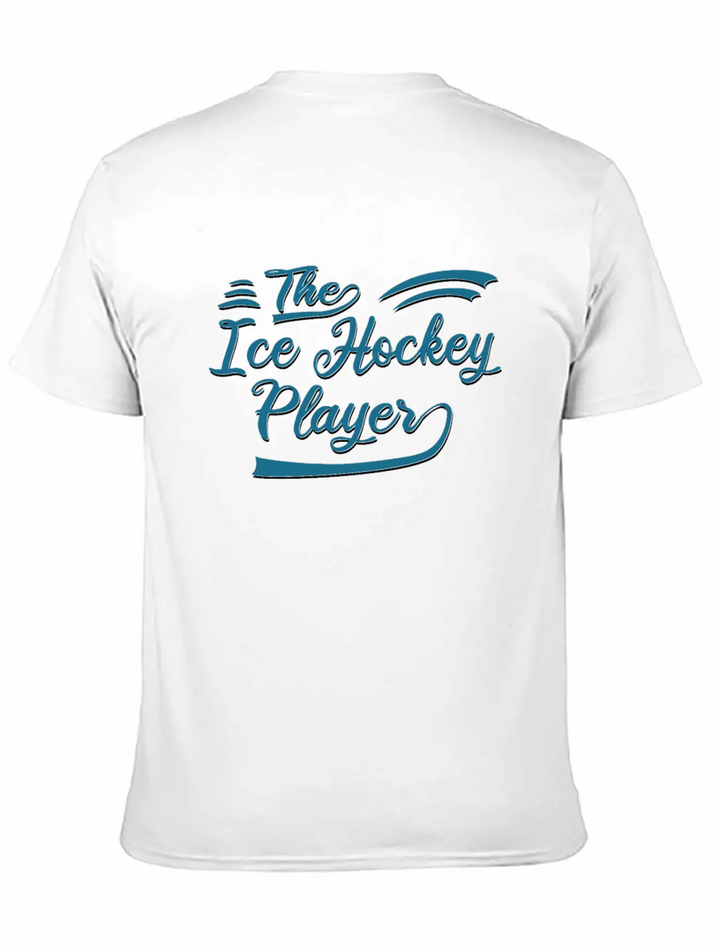 The Ice Hockey Player Stylish Everyday T-Shirt – Unisex Basic Cotton Tee