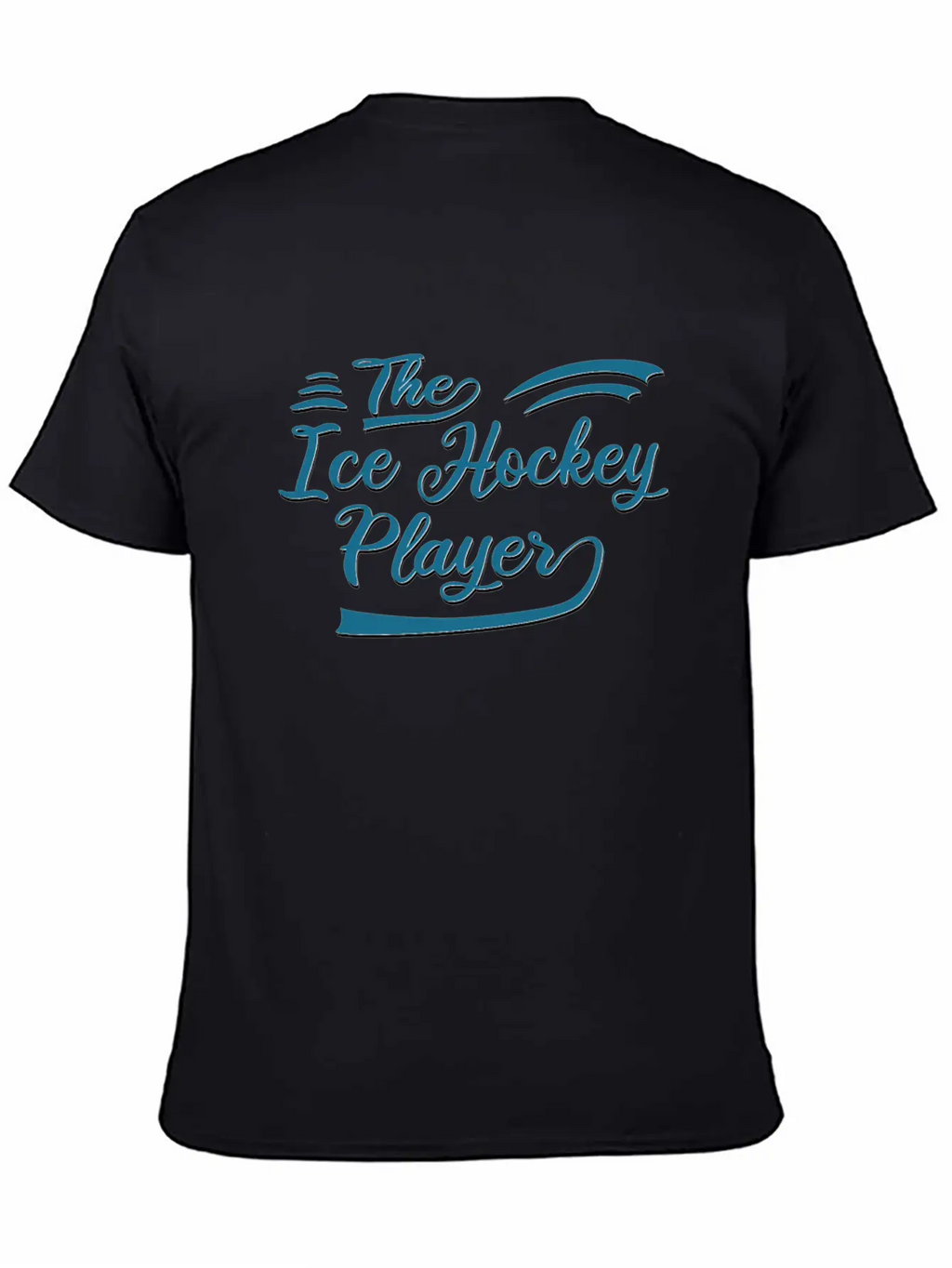 The Ice Hockey Player Stylish Everyday T-Shirt – Unisex Basic Cotton Tee