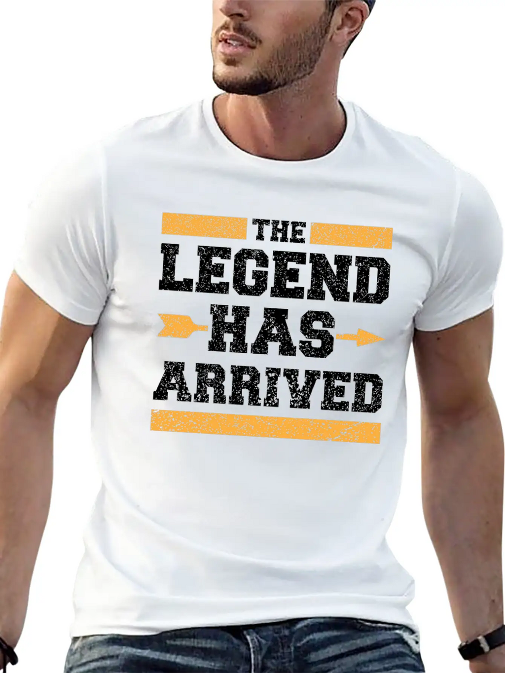 The Legend Has Arrived Unisex Short Sleeve Soft Cotton T-Shirt – Casual Everyday Wear