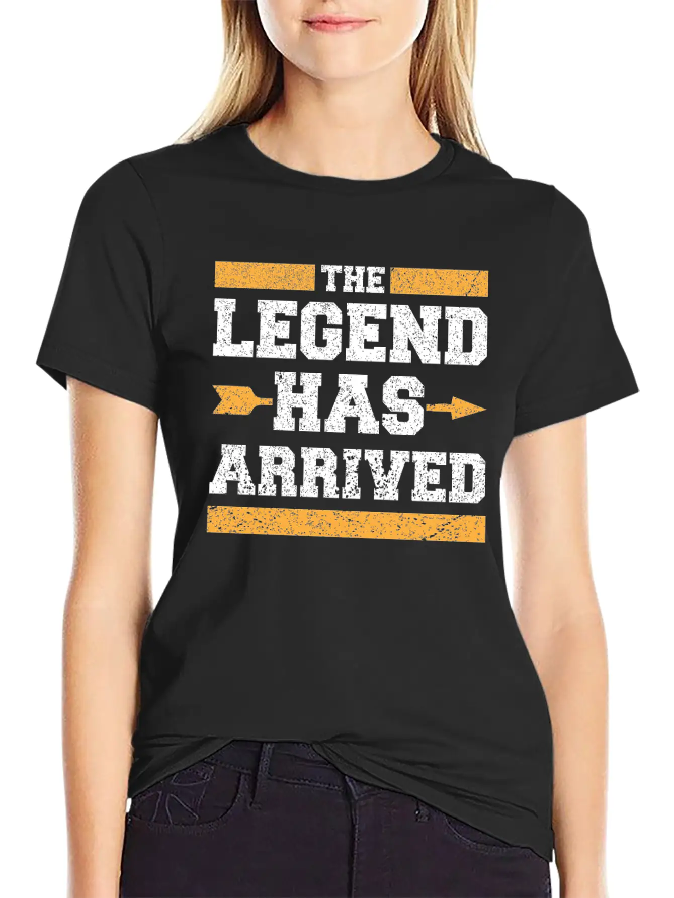 The Legend Has Arrived Unisex Short Sleeve Soft Cotton T-Shirt – Casual Everyday Wear