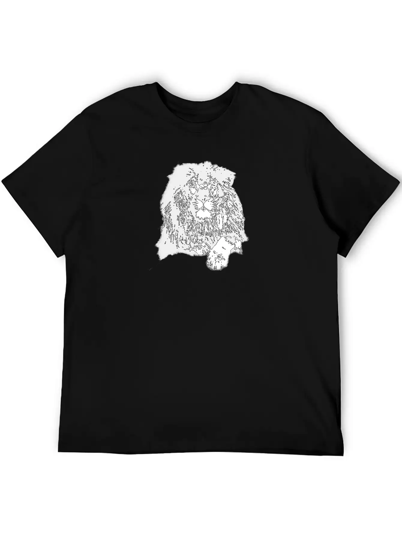 The Lion Is The King Of The Jungle Fanny Unisex Casual T-Shirt – Clean Design For Daily Comfort