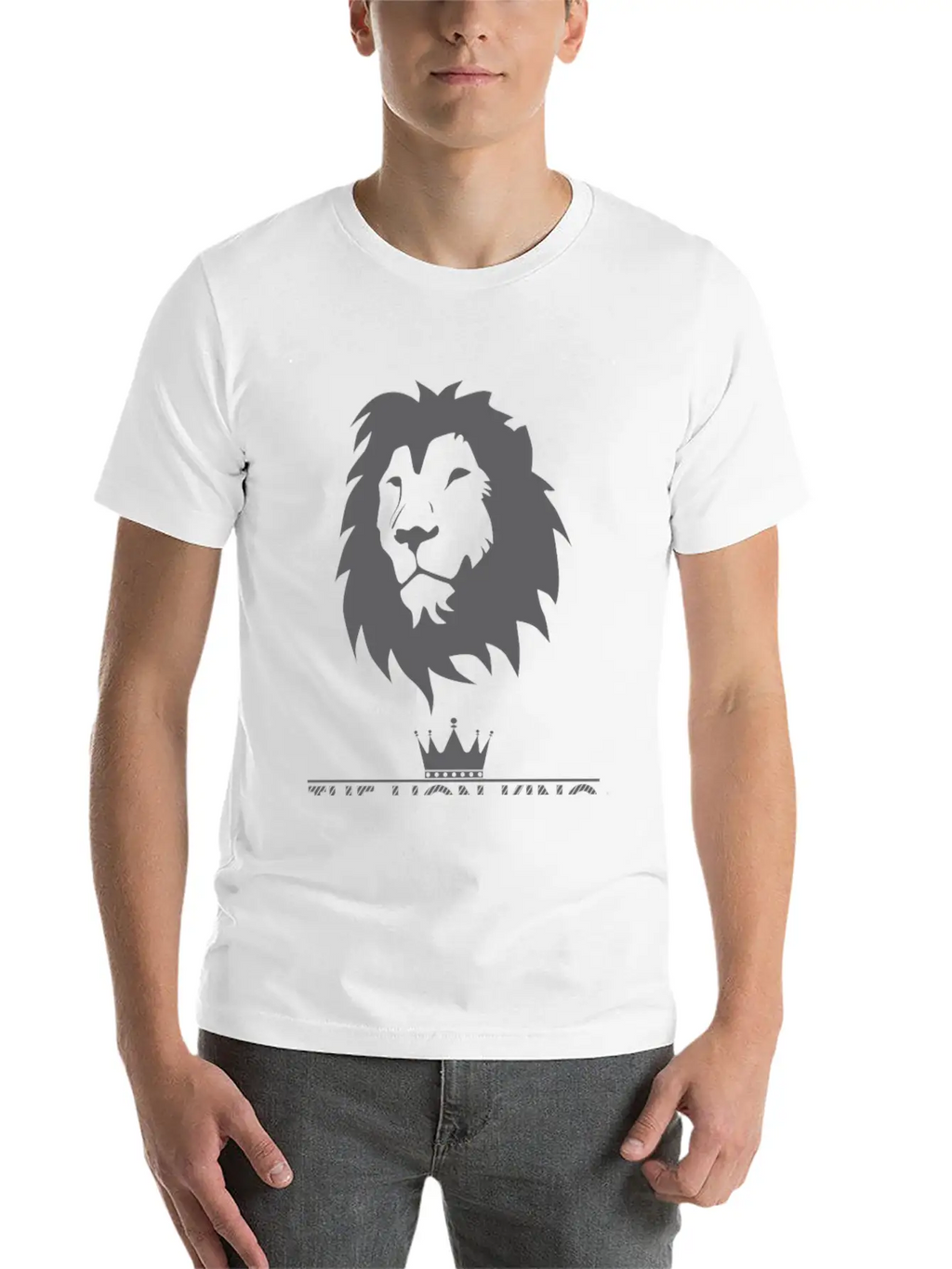 The Lion Kinh Essential Cotton Tee For Daily Outfits – Unisex Style