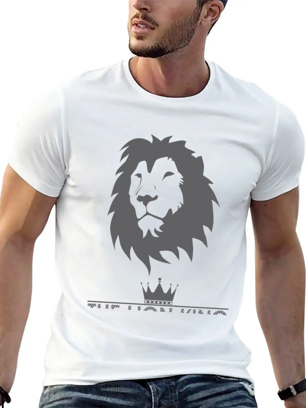 The Lion Kinh Essential Cotton Tee For Daily Outfits – Unisex Style