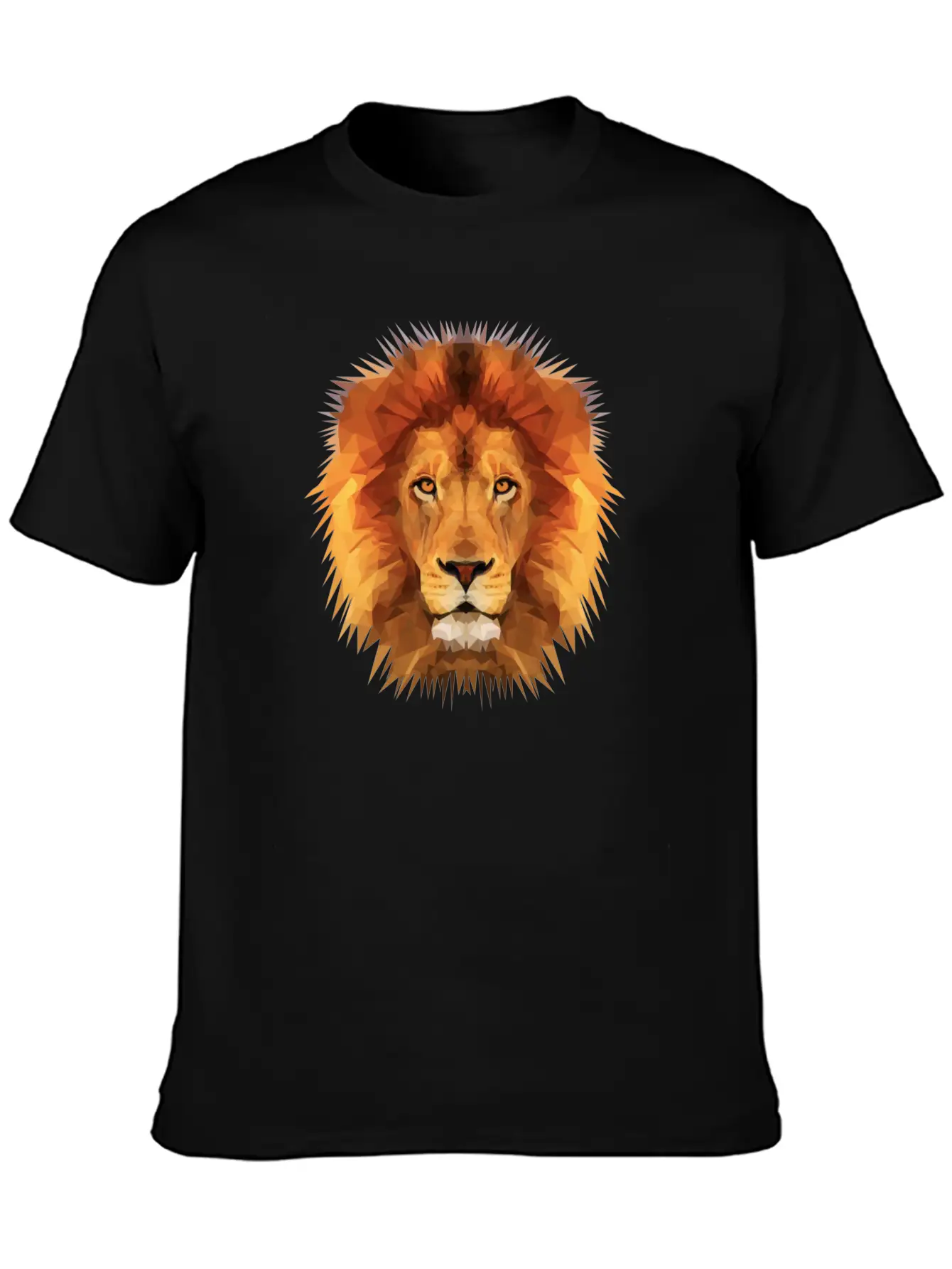 THE LION OF THE JUNGLE Breathable Soft Cotton T-Shirt – Timeless Casual Look