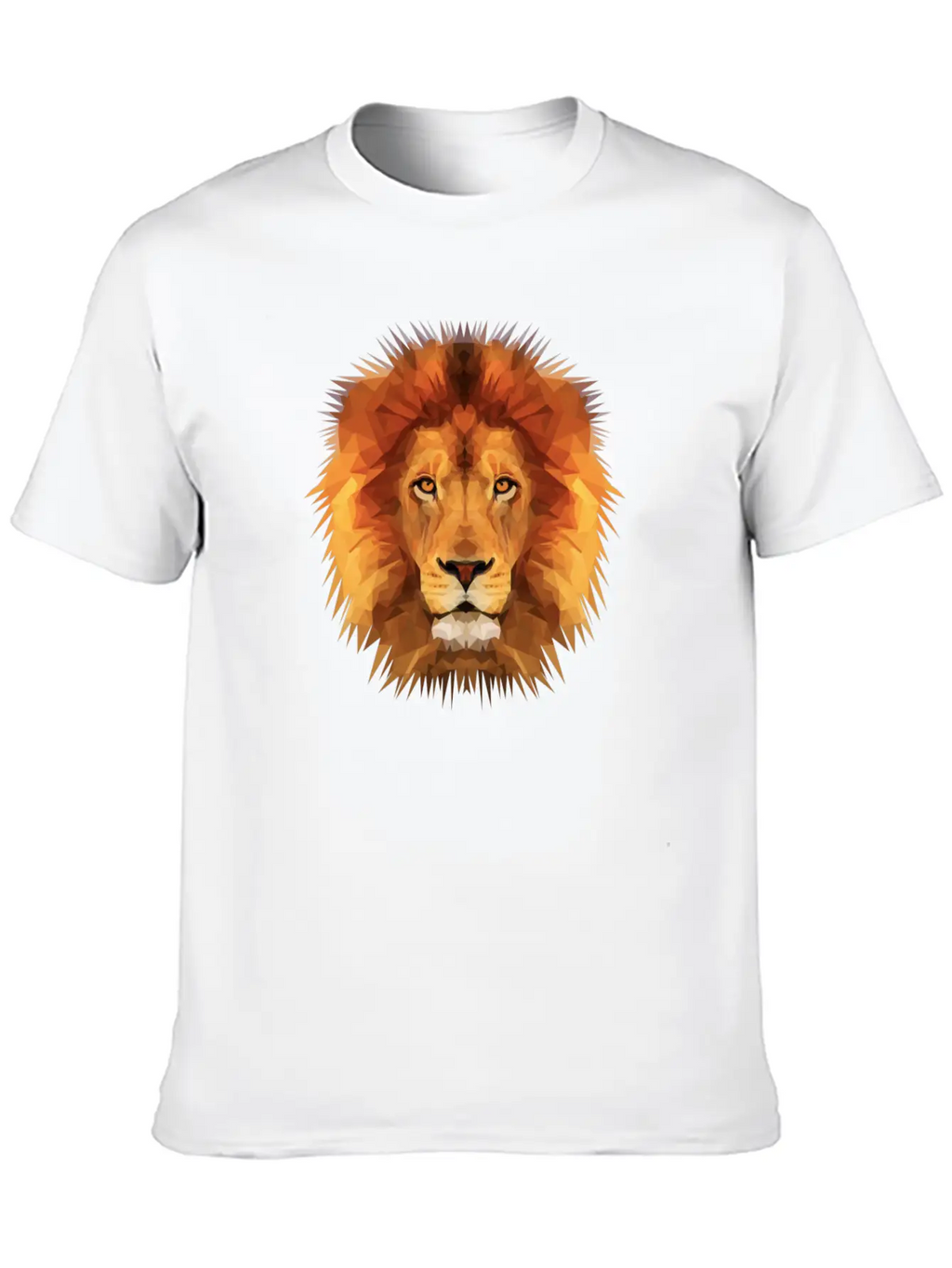 THE LION OF THE JUNGLE Breathable Soft Cotton T-Shirt – Timeless Casual Look