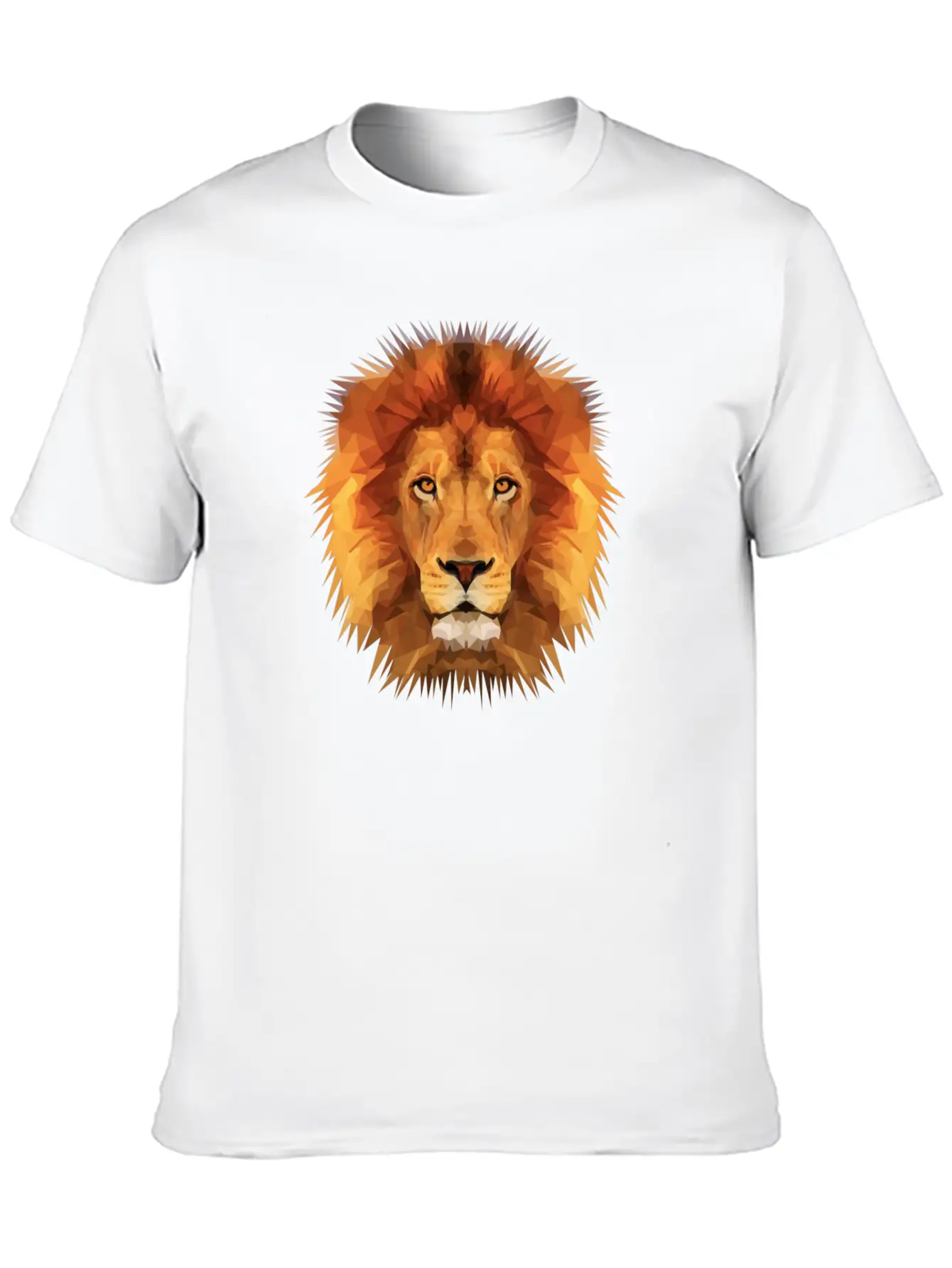 THE LION OF THE JUNGLE Breathable Soft Cotton T-Shirt – Timeless Casual Look