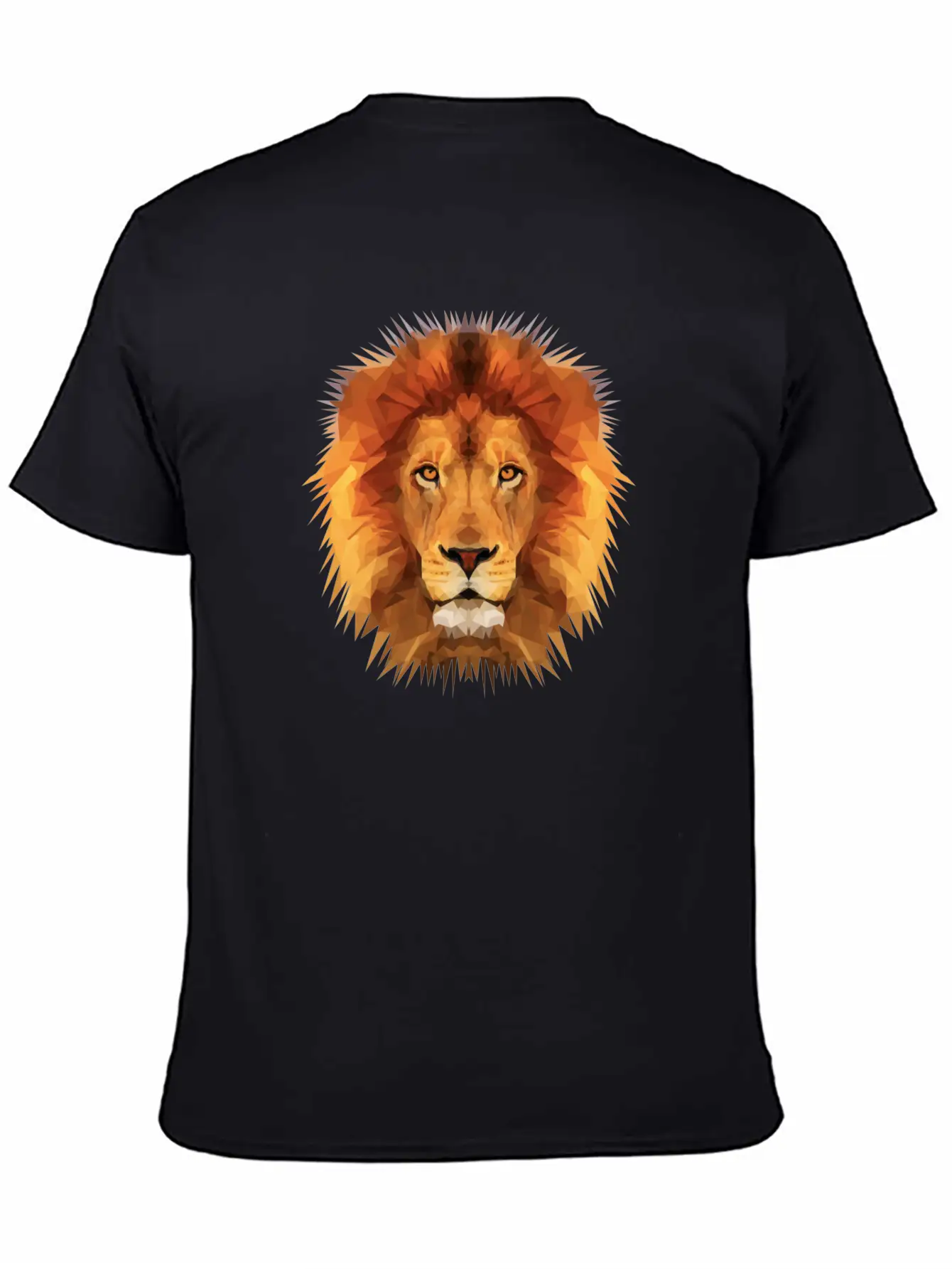 THE LION OF THE JUNGLE Breathable Soft Cotton T-Shirt – Timeless Casual Look