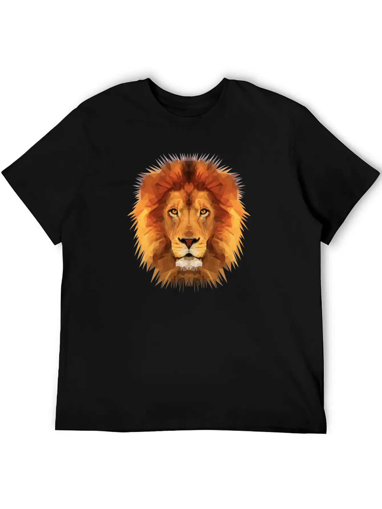 THE LION OF THE JUNGLE Breathable Soft Cotton T-Shirt – Timeless Casual Look