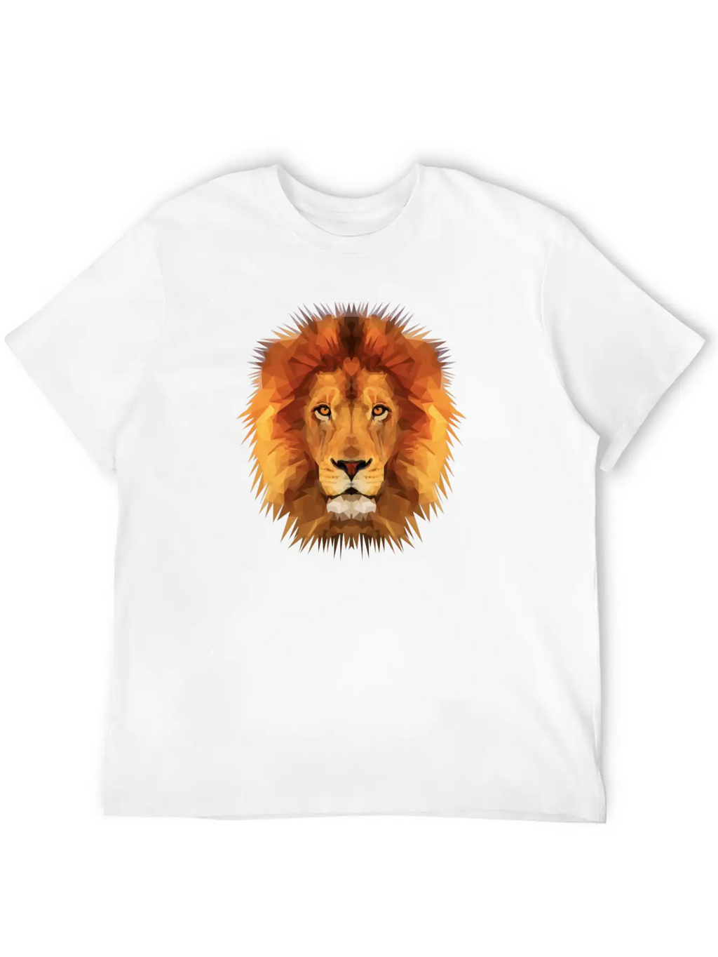 THE LION OF THE JUNGLE Breathable Soft Cotton T-Shirt – Timeless Casual Look