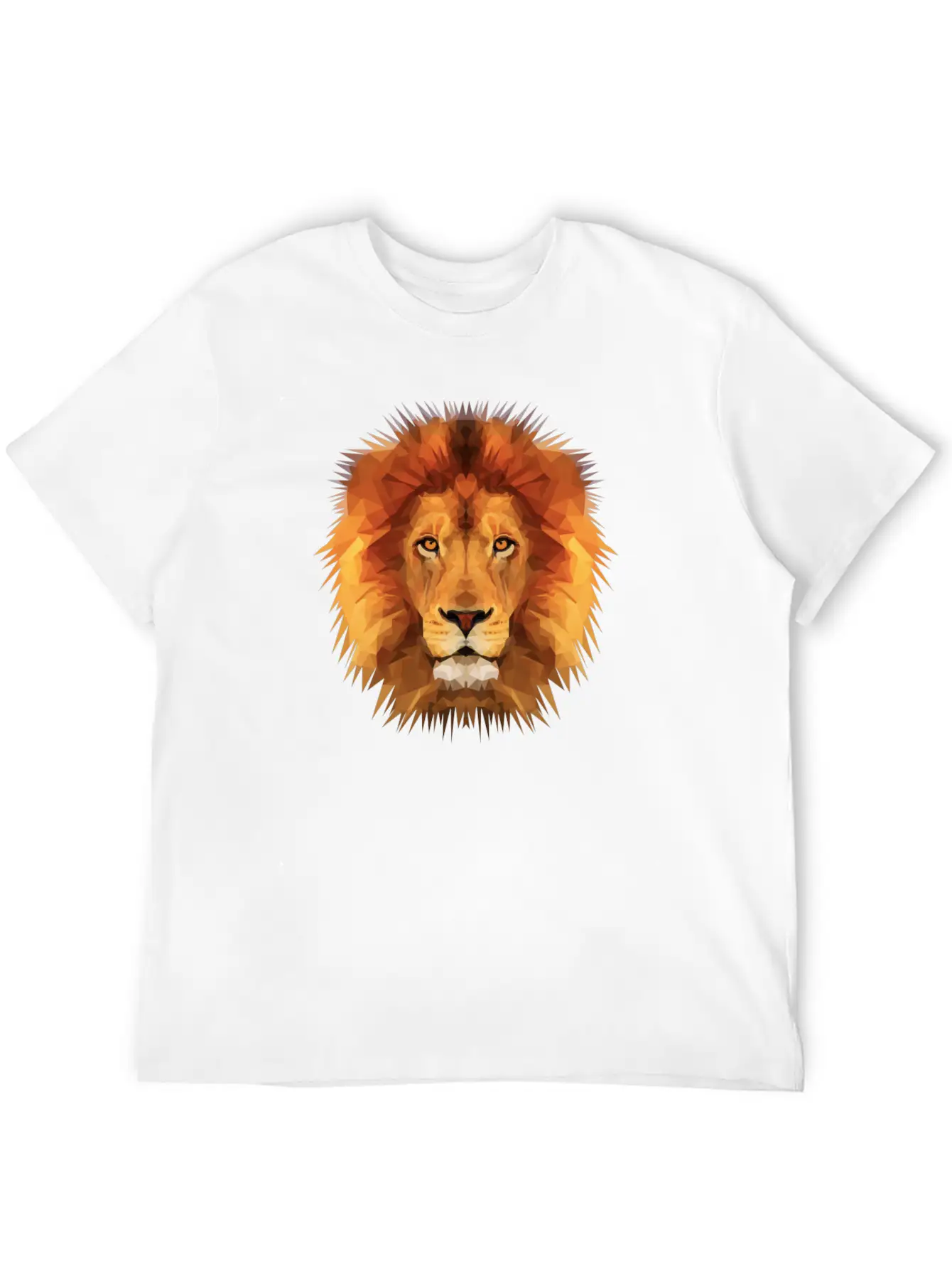 THE LION OF THE JUNGLE Breathable Soft Cotton T-Shirt – Timeless Casual Look