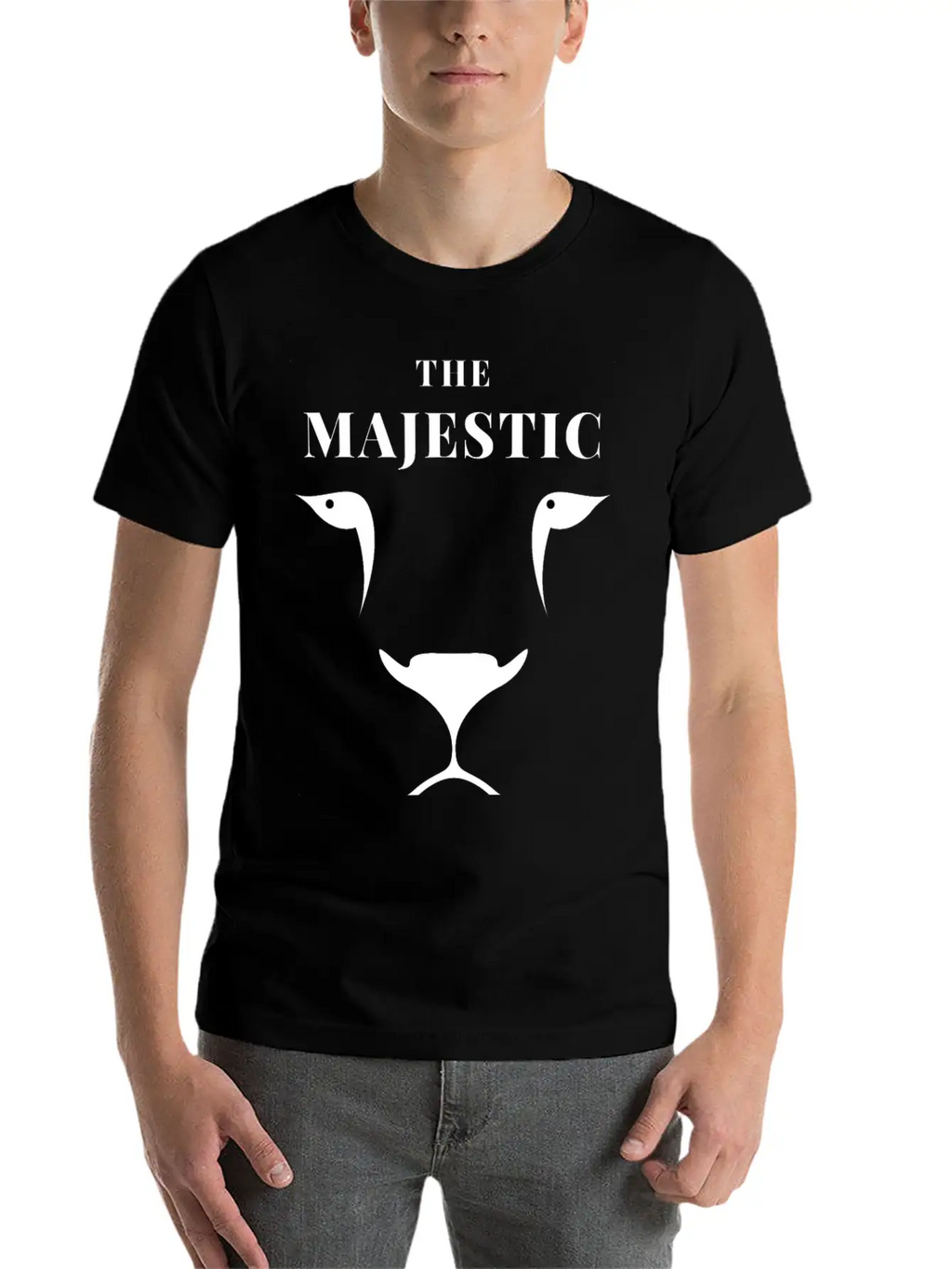 The Majestic Lion Head Stylish Everyday T-Shirt – Unisex Basic Cotton Tee