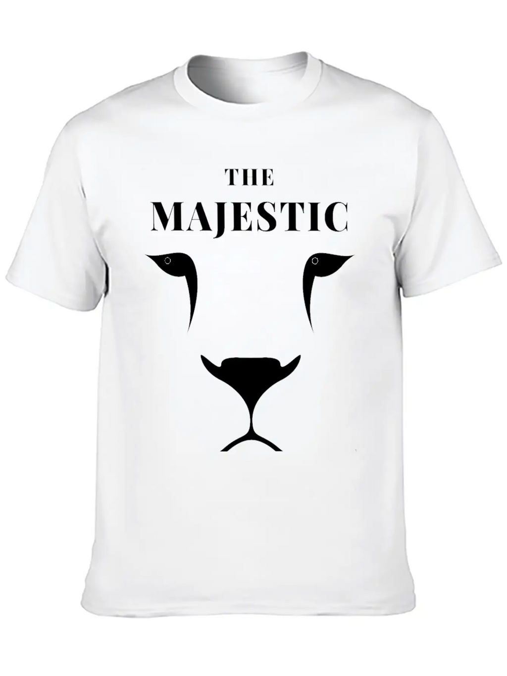 The Majestic Lion Head Stylish Everyday T-Shirt – Unisex Basic Cotton Tee