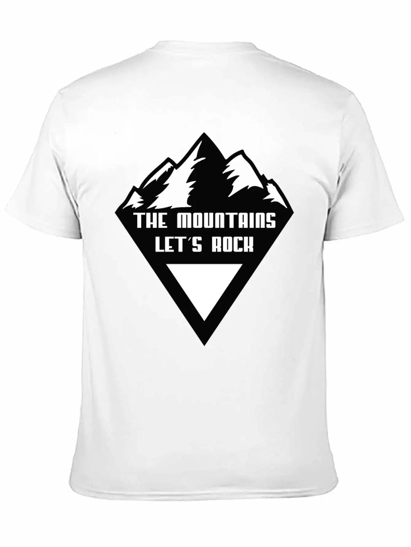 The Mountains Breathable Soft Cotton T-Shirt – Timeless Casual Look