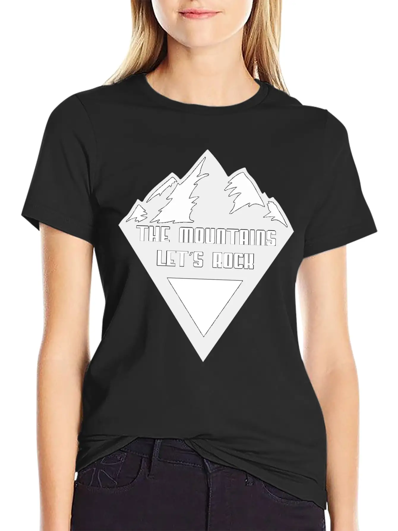 The Mountains Breathable Soft Cotton T-Shirt – Timeless Casual Look