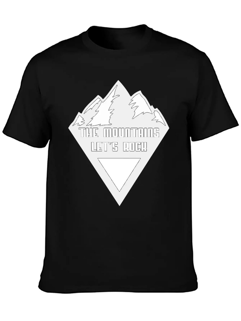 The Mountains Breathable Soft Cotton T-Shirt – Timeless Casual Look
