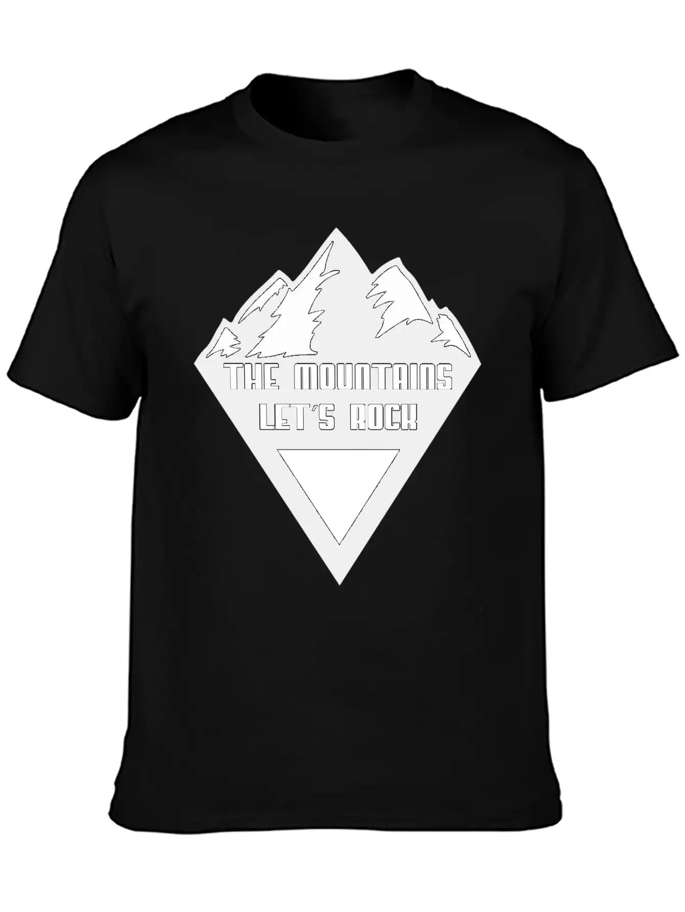 The Mountains Breathable Soft Cotton T-Shirt – Timeless Casual Look