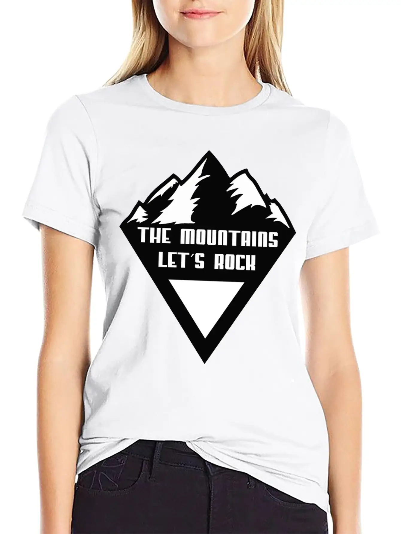 The Mountains Breathable Soft Cotton T-Shirt – Timeless Casual Look
