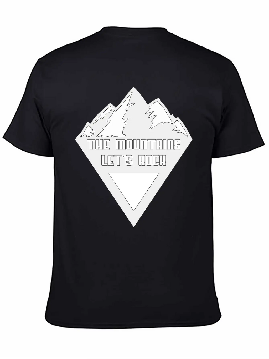 The Mountains Breathable Soft Cotton T-Shirt – Timeless Casual Look