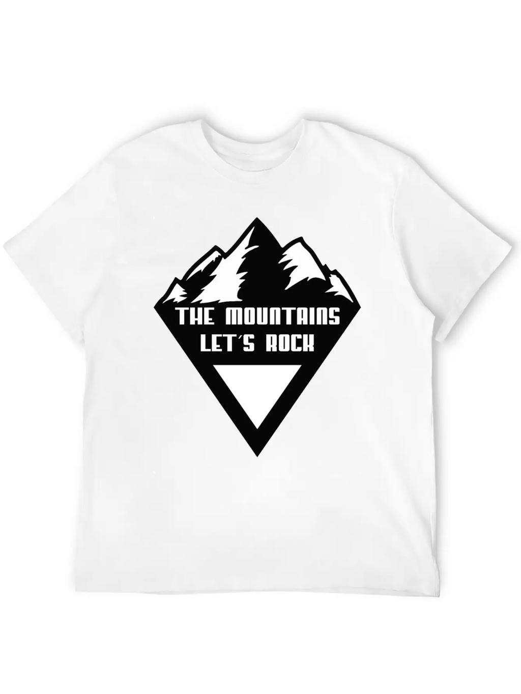 The Mountains Breathable Soft Cotton T-Shirt – Timeless Casual Look