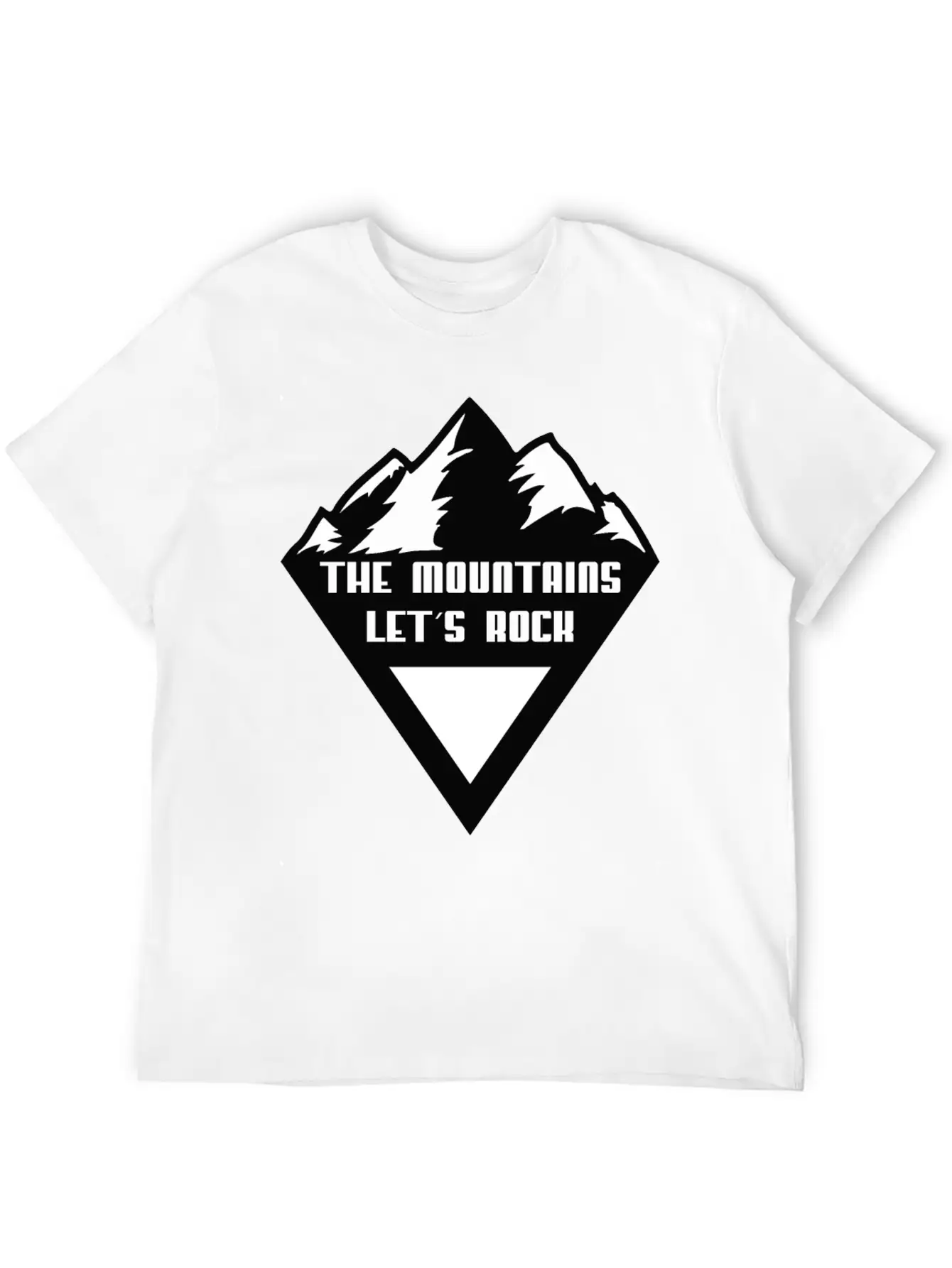 The Mountains Breathable Soft Cotton T-Shirt – Timeless Casual Look