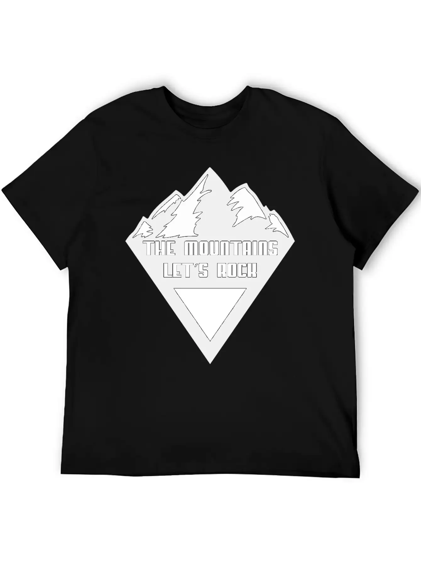 The Mountains Breathable Soft Cotton T-Shirt – Timeless Casual Look