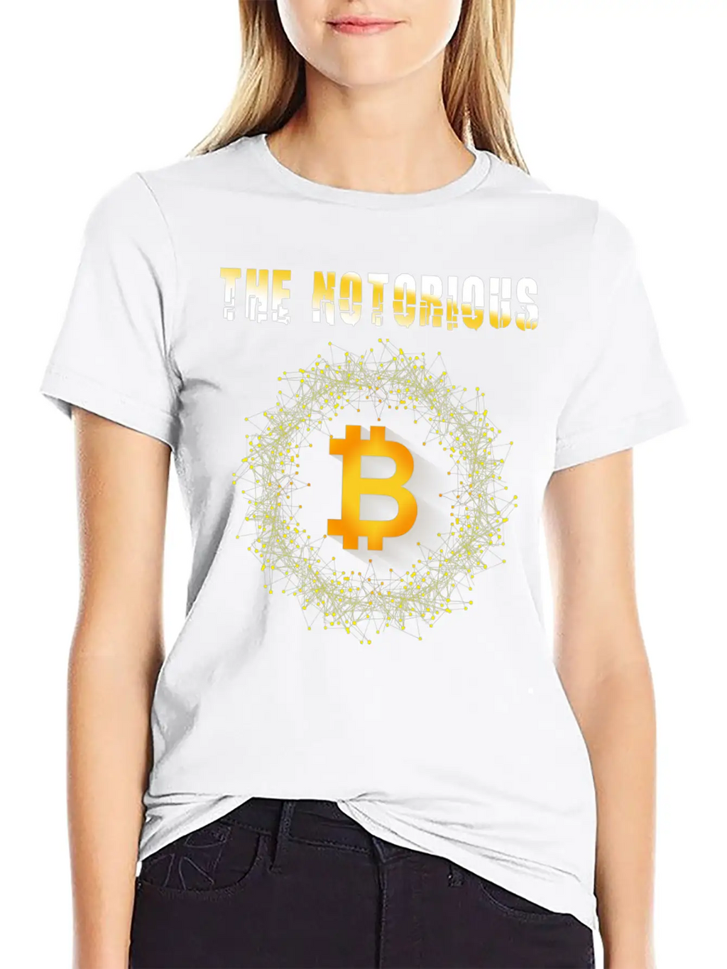 The Notorious Bitcoin -Cryptocurrency,Crypto Unisex Casual T-Shirt – Clean Design For Daily Comfort
