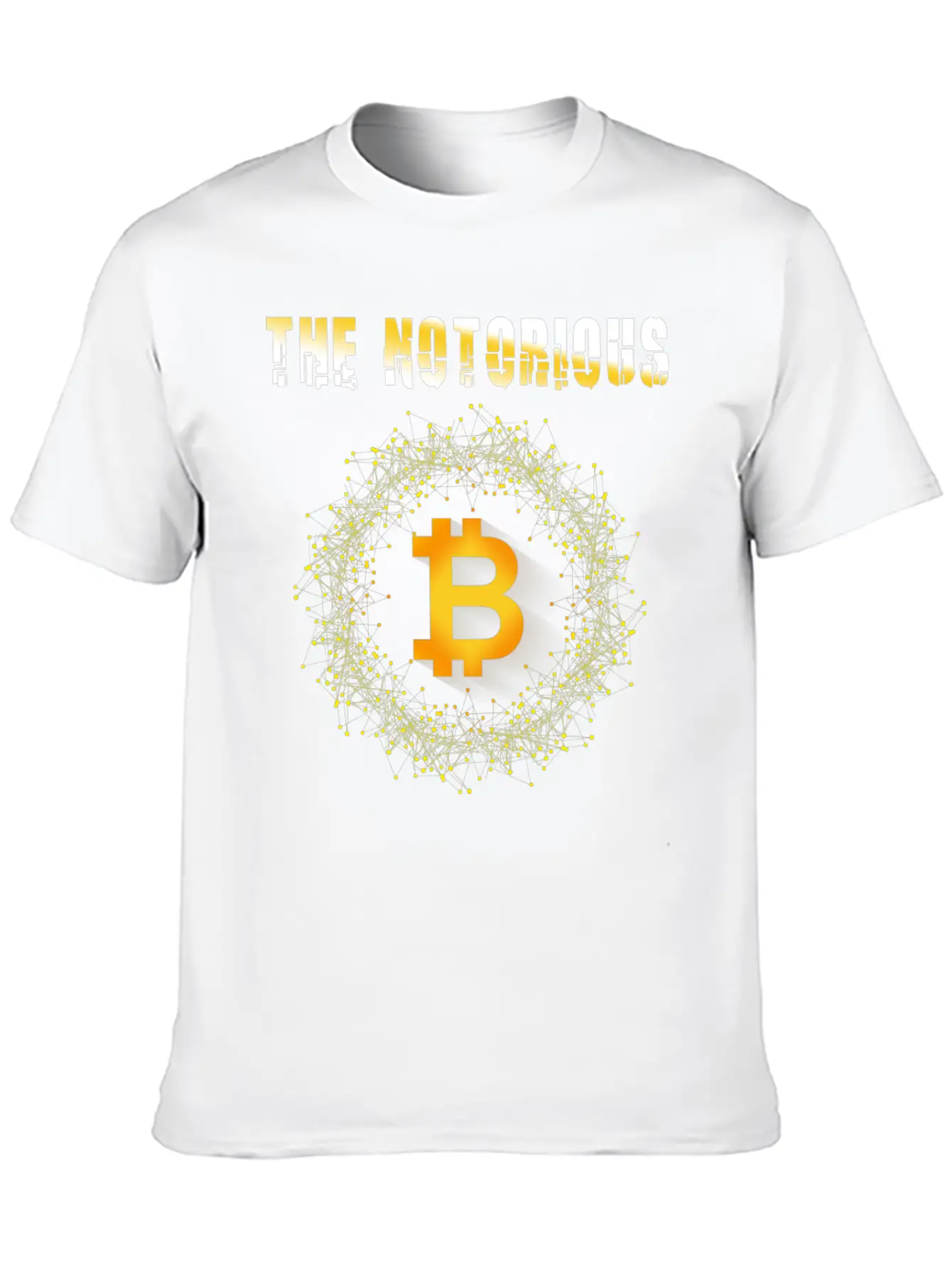 The Notorious Bitcoin -Cryptocurrency,Crypto Unisex Casual T-Shirt – Clean Design For Daily Comfort