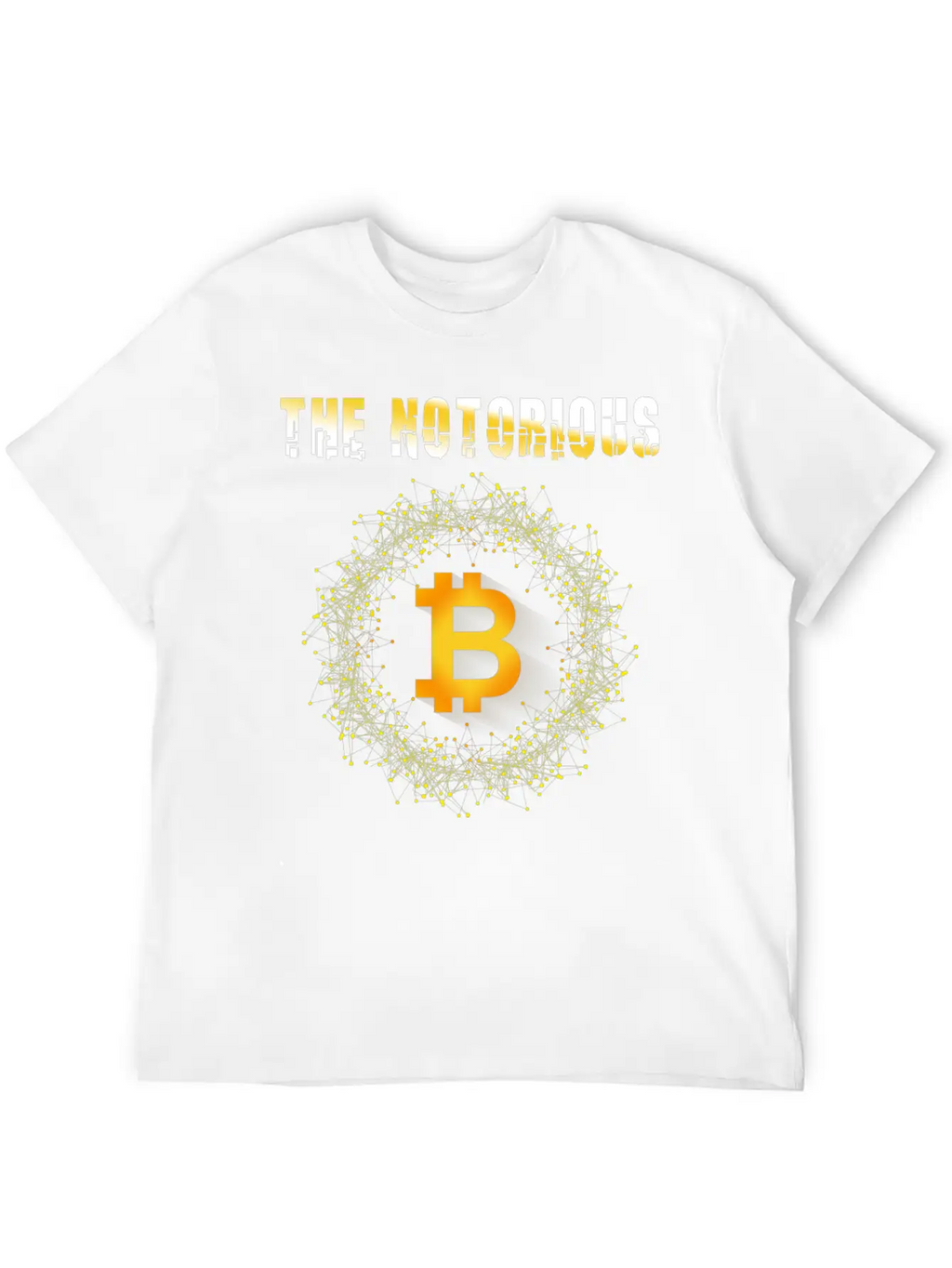 The Notorious Bitcoin -Cryptocurrency,Crypto Unisex Casual T-Shirt – Clean Design For Daily Comfort
