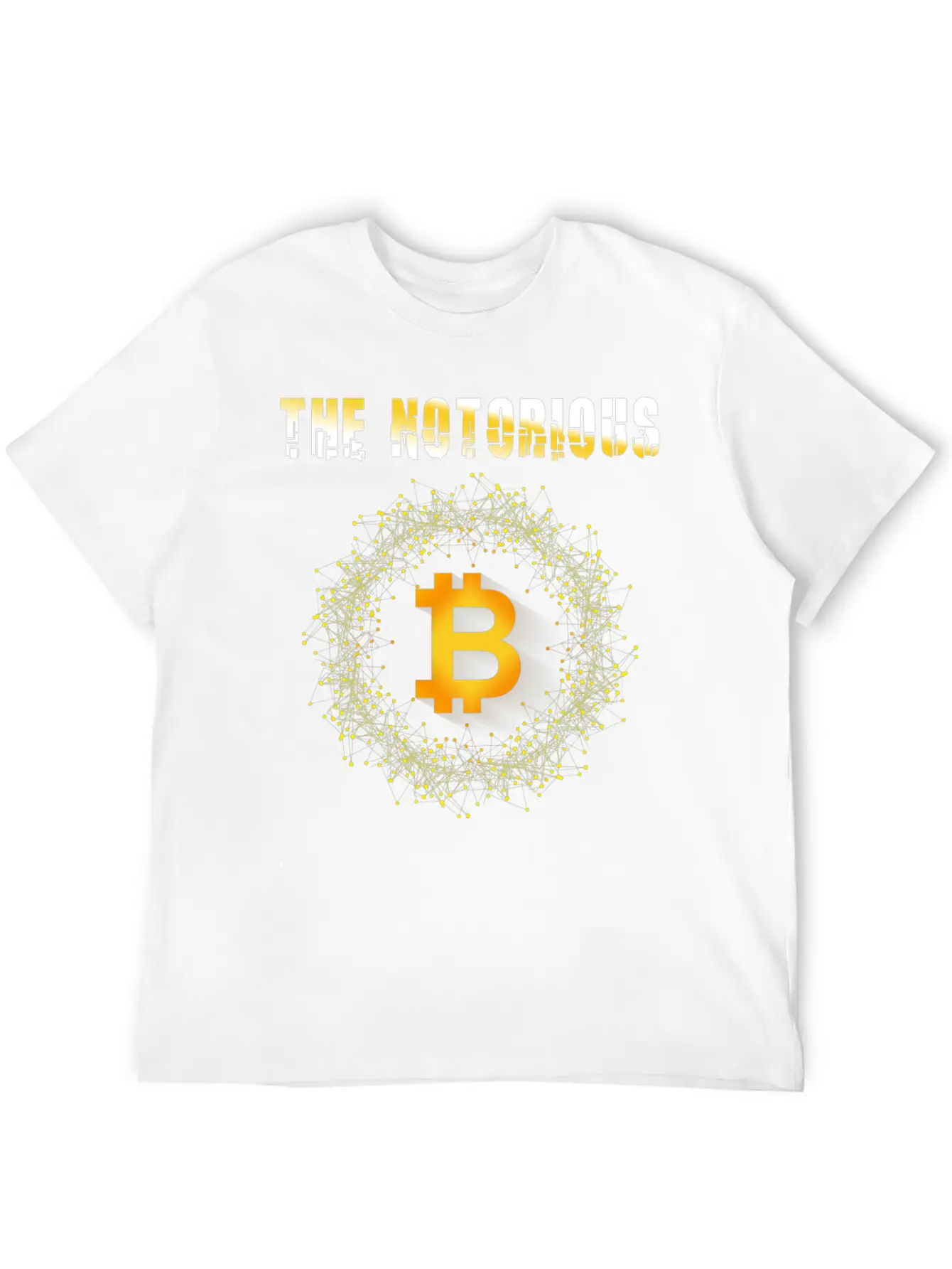 The Notorious Bitcoin -Cryptocurrency,Crypto Unisex Casual T-Shirt – Clean Design For Daily Comfort