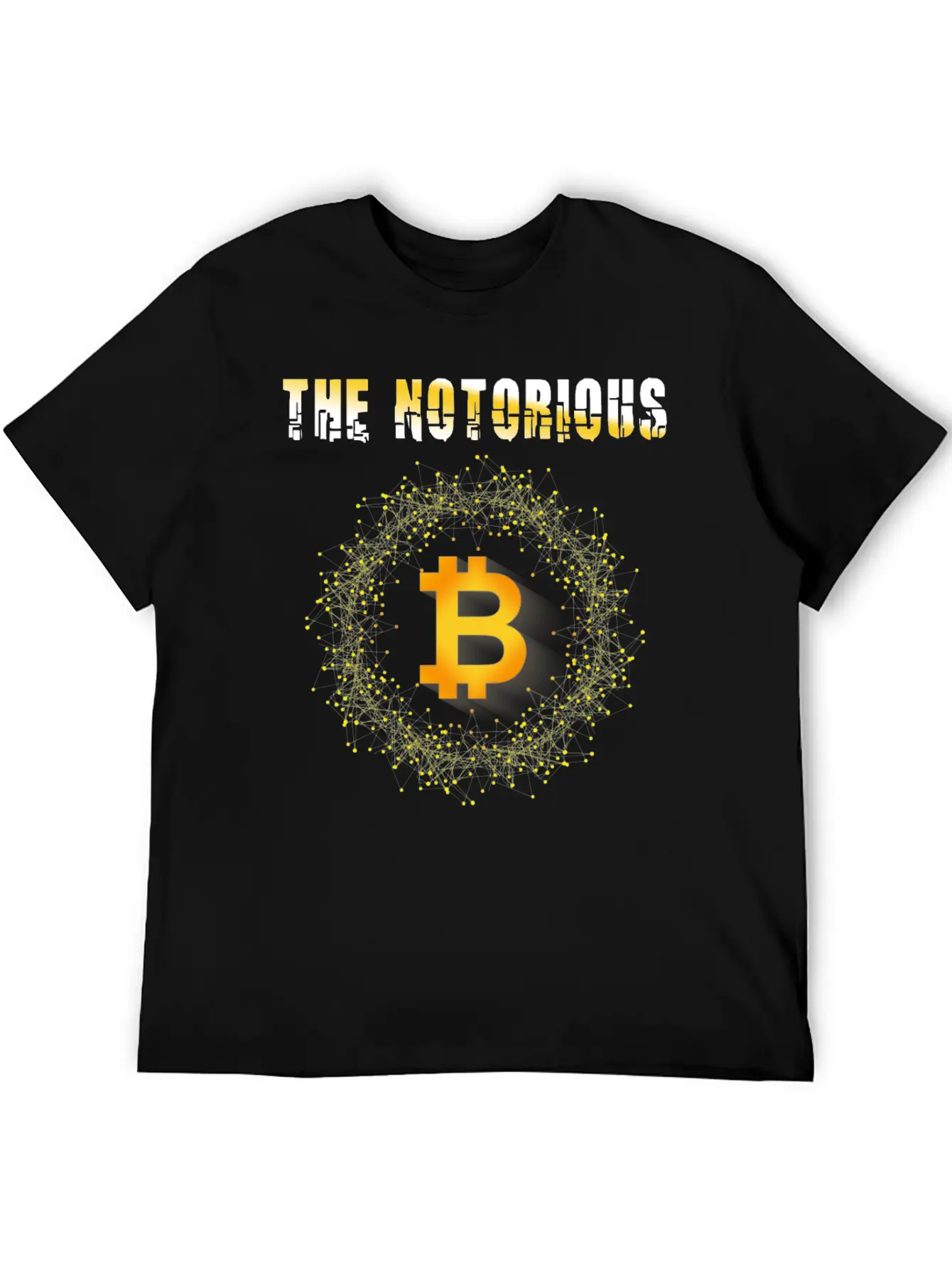 The Notorious Bitcoin -Cryptocurrency,Crypto Unisex Casual T-Shirt – Clean Design For Daily Comfort