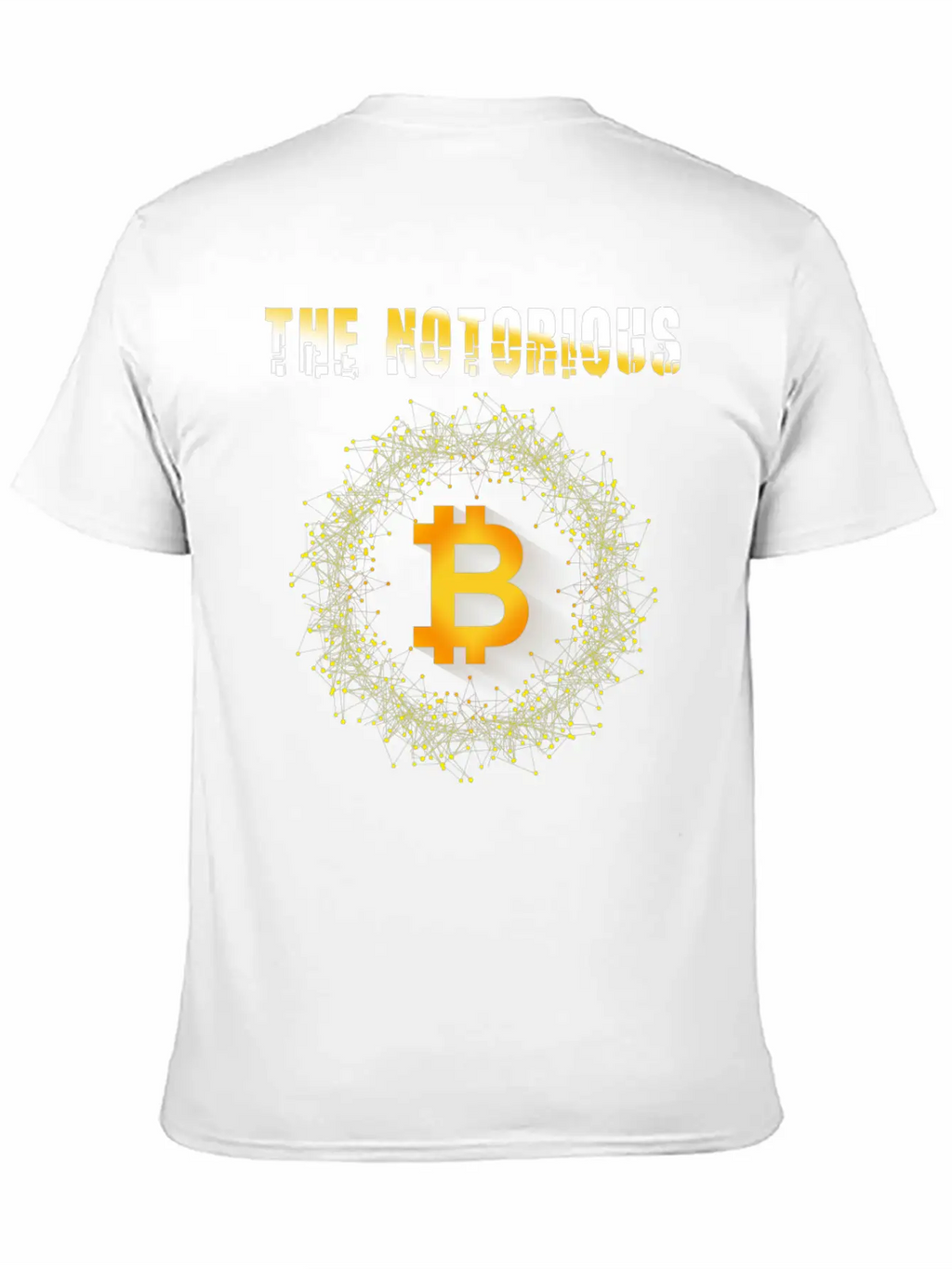 The Notorious Bitcoin -Cryptocurrency,Crypto Unisex Casual T-Shirt – Clean Design For Daily Comfort