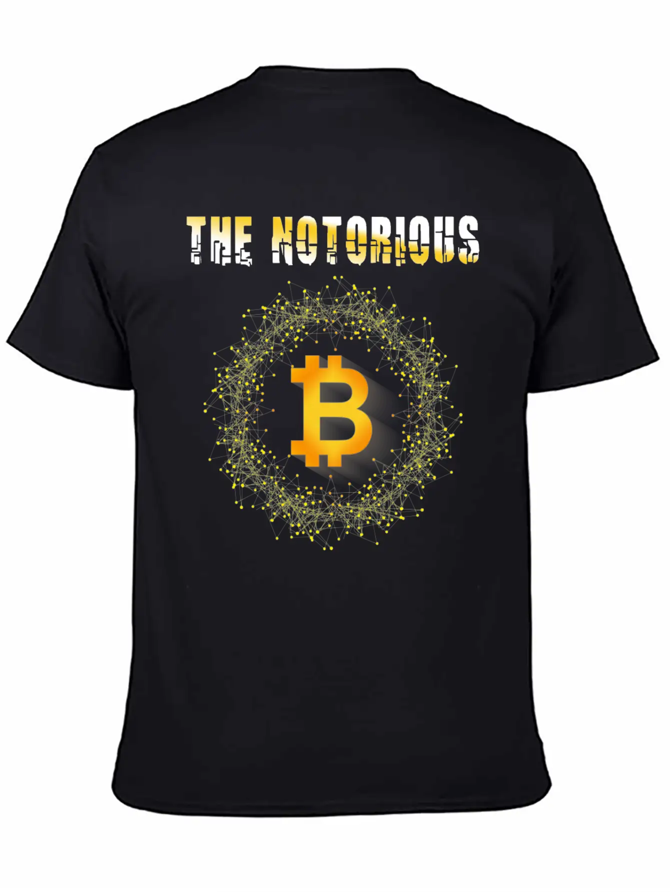 The Notorious Bitcoin -Cryptocurrency,Crypto Unisex Casual T-Shirt – Clean Design For Daily Comfort