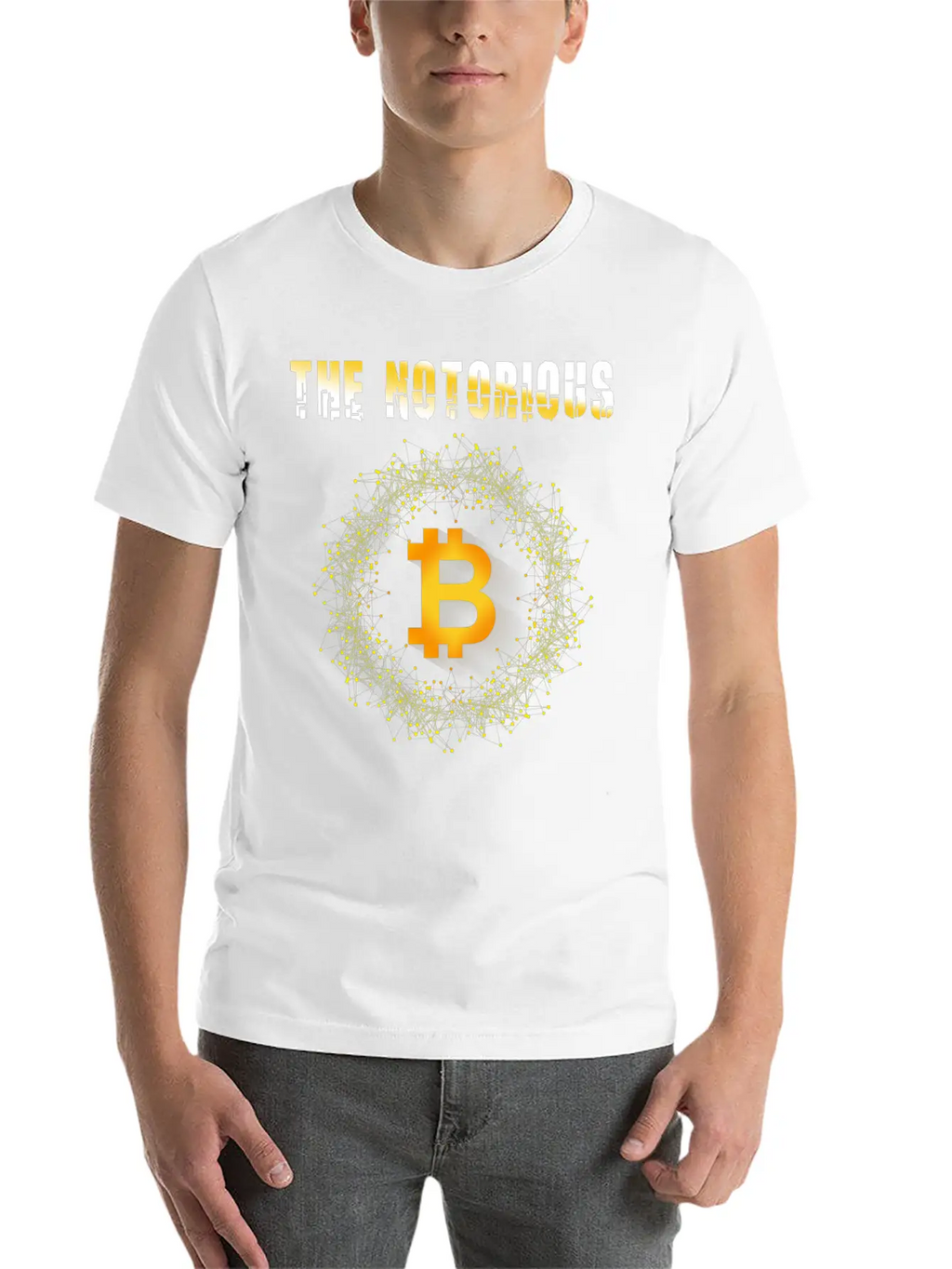 The Notorious Bitcoin -Cryptocurrency,Crypto Unisex Casual T-Shirt – Clean Design For Daily Comfort