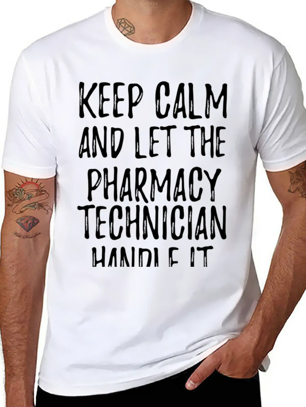 The Pharmacy Technician Breathable Soft Cotton T-Shirt – Timeless Casual Look