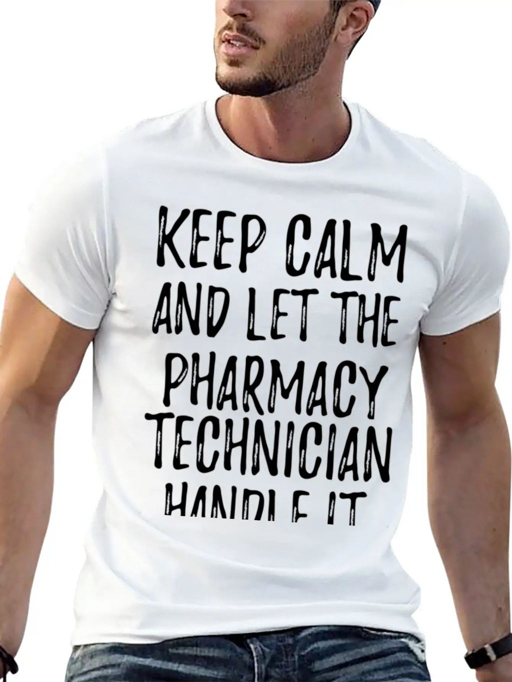 The Pharmacy Technician Breathable Soft Cotton T-Shirt – Timeless Casual Look