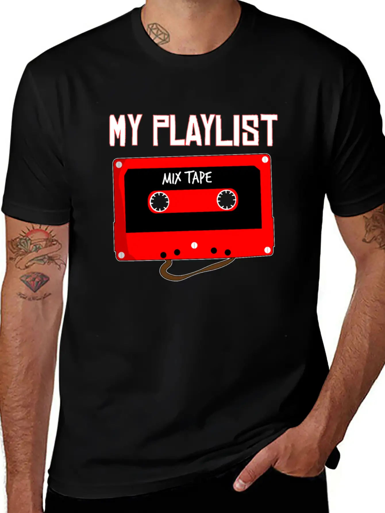 The Playlist Unisex Casual T-Shirt – Clean Design For Daily Comfort