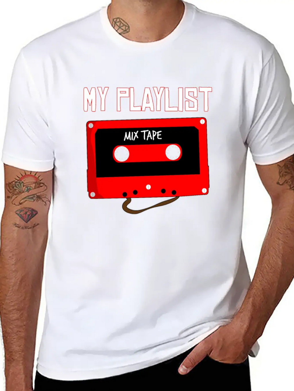 The Playlist Unisex Casual T-Shirt – Clean Design For Daily Comfort