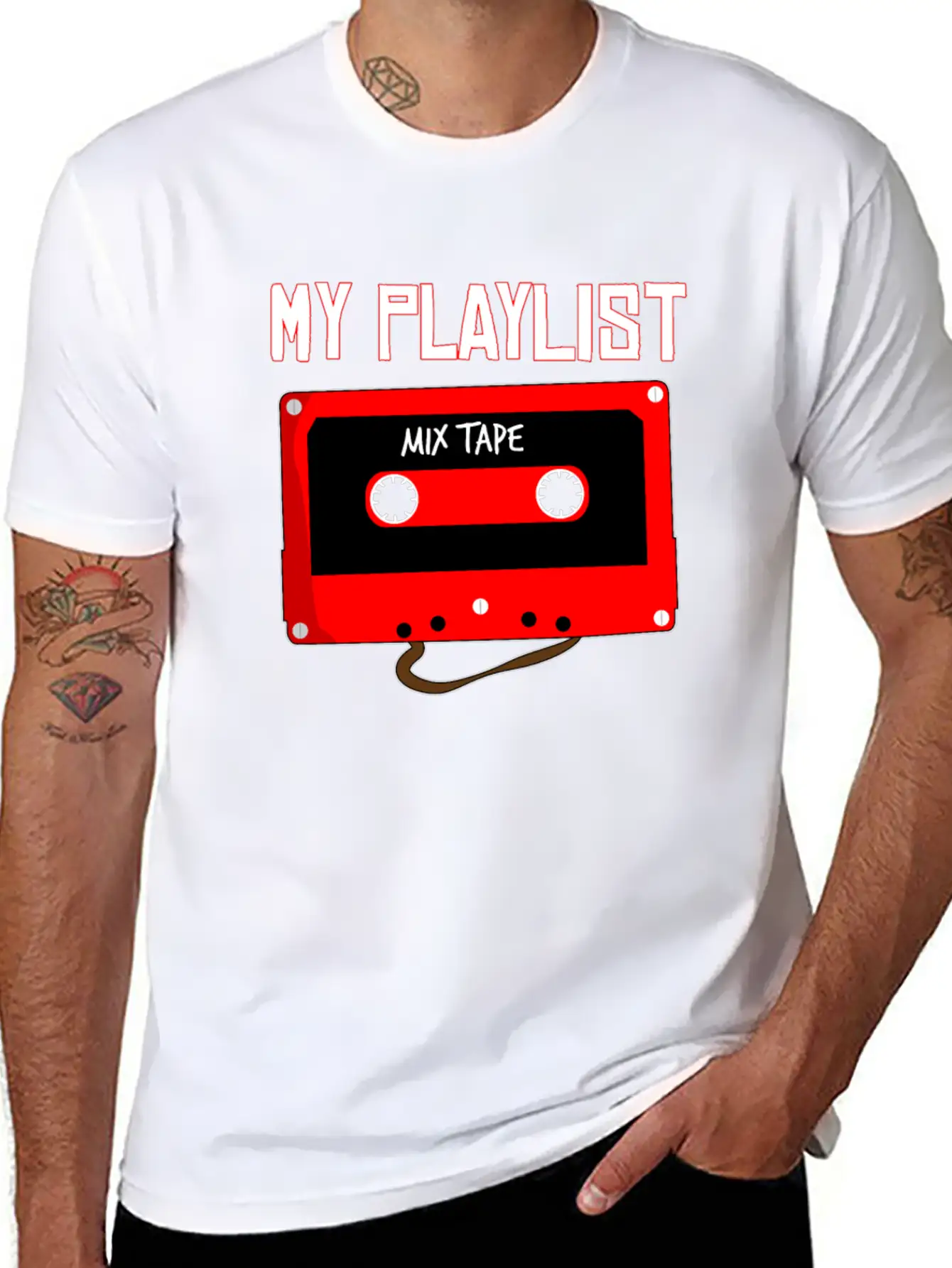 The Playlist Unisex Casual T-Shirt – Clean Design For Daily Comfort