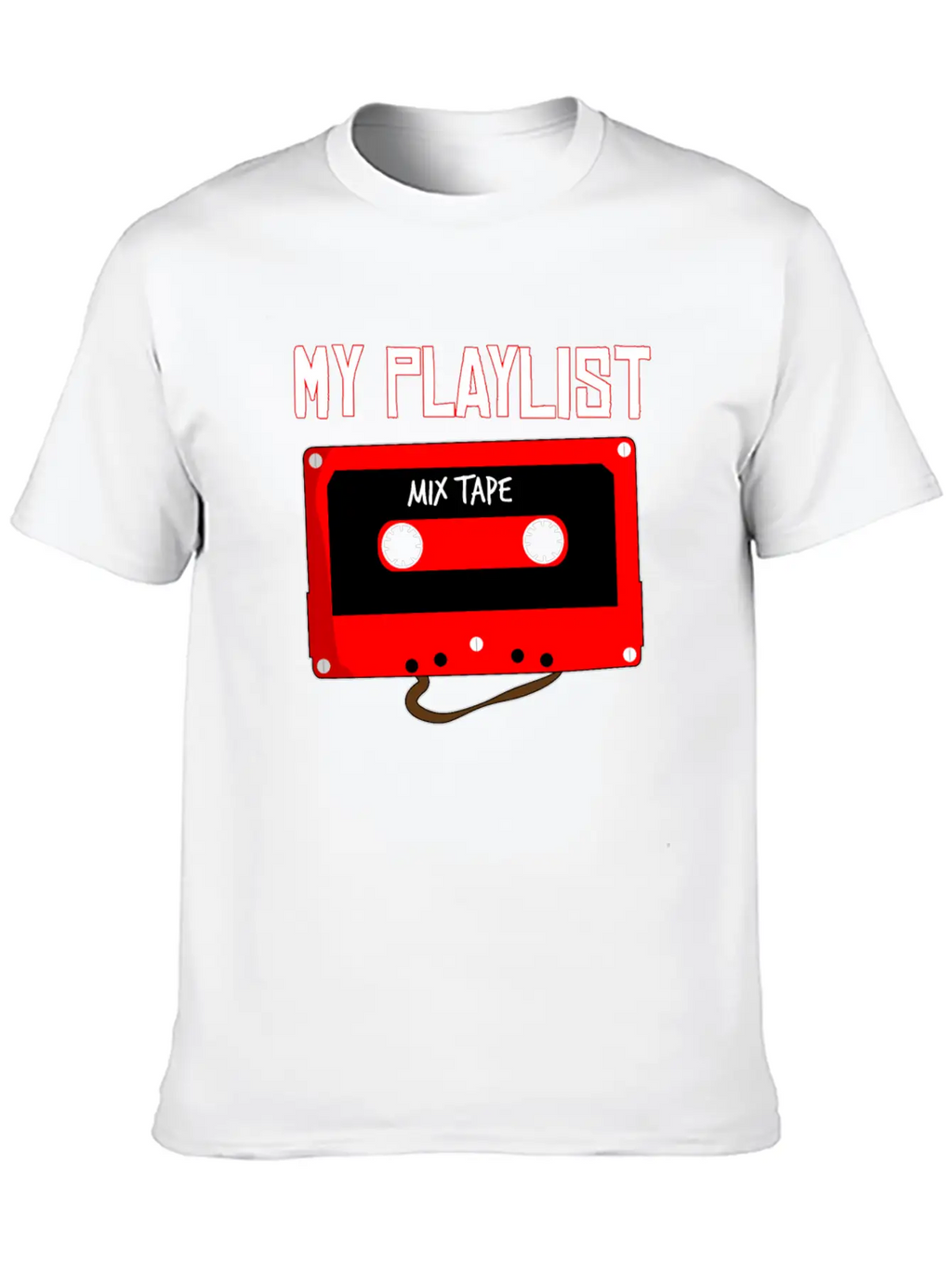 The Playlist Unisex Casual T-Shirt – Clean Design For Daily Comfort
