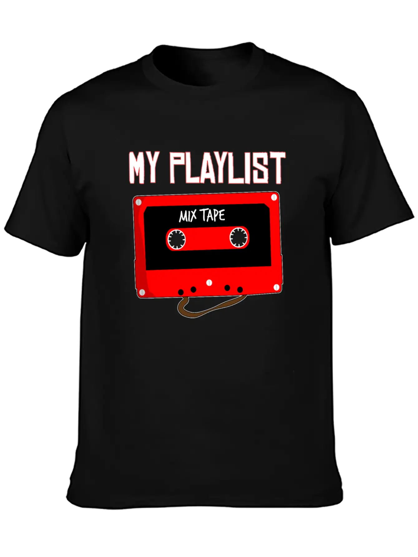 The Playlist Unisex Casual T-Shirt – Clean Design For Daily Comfort