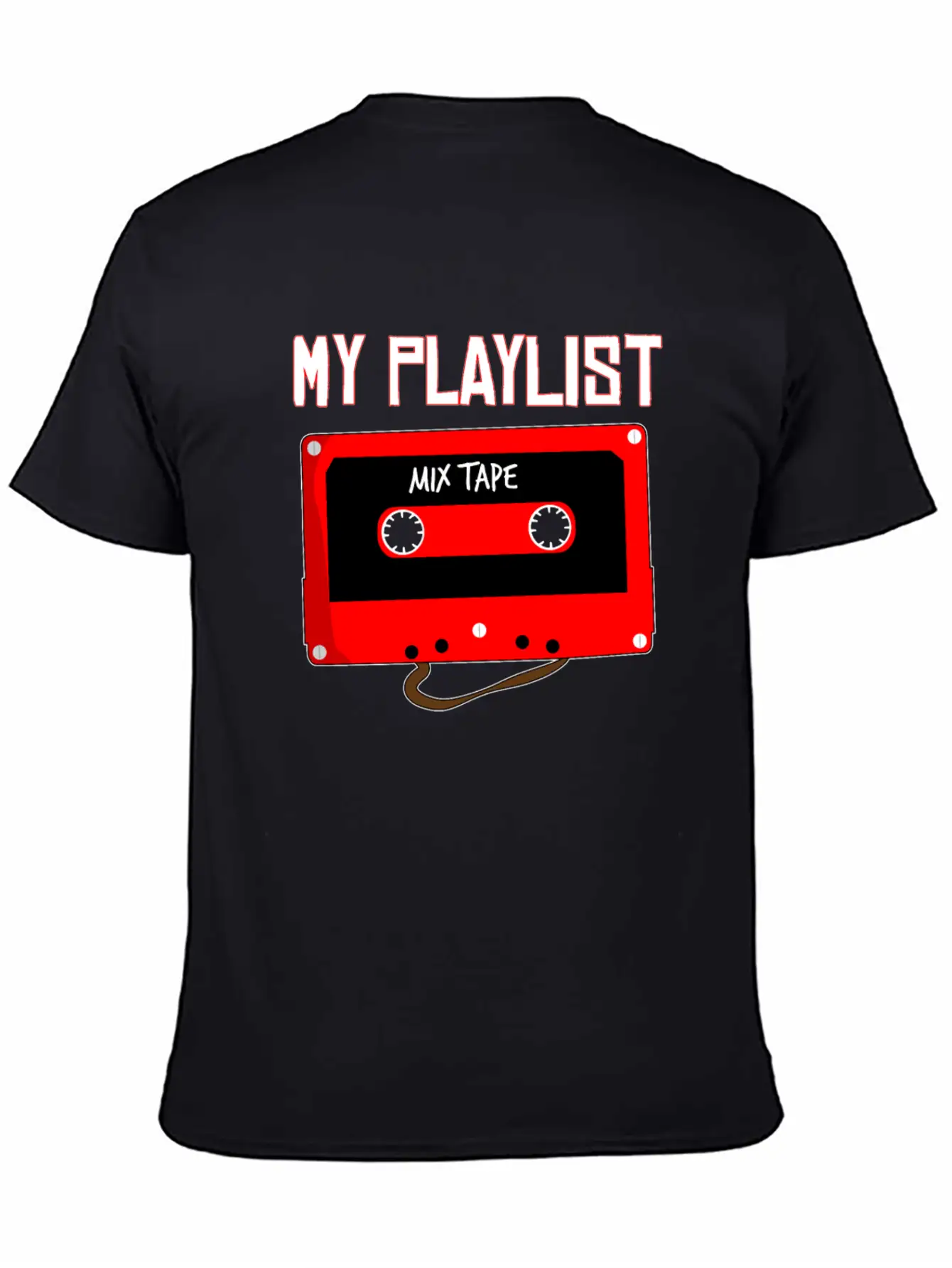 The Playlist Unisex Casual T-Shirt – Clean Design For Daily Comfort