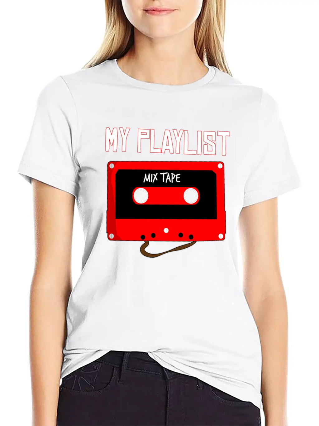 The Playlist Unisex Casual T-Shirt – Clean Design For Daily Comfort