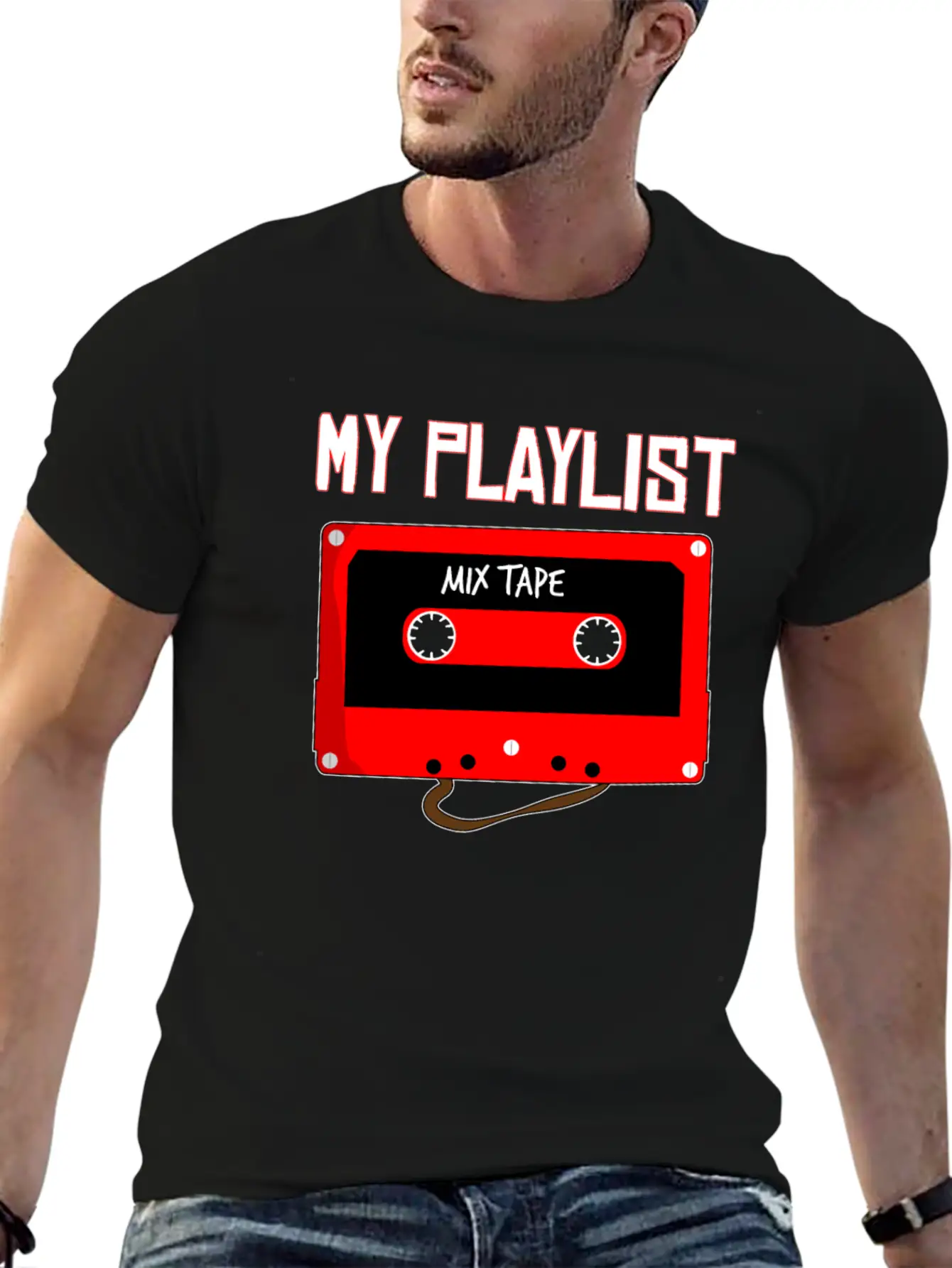 The Playlist Unisex Casual T-Shirt – Clean Design For Daily Comfort