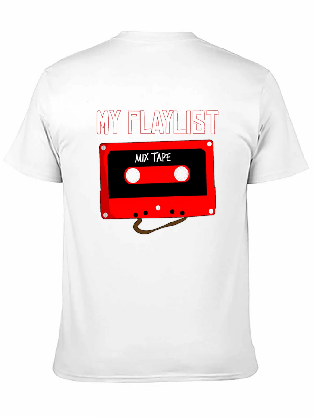 The Playlist Unisex Casual T-Shirt – Clean Design For Daily Comfort
