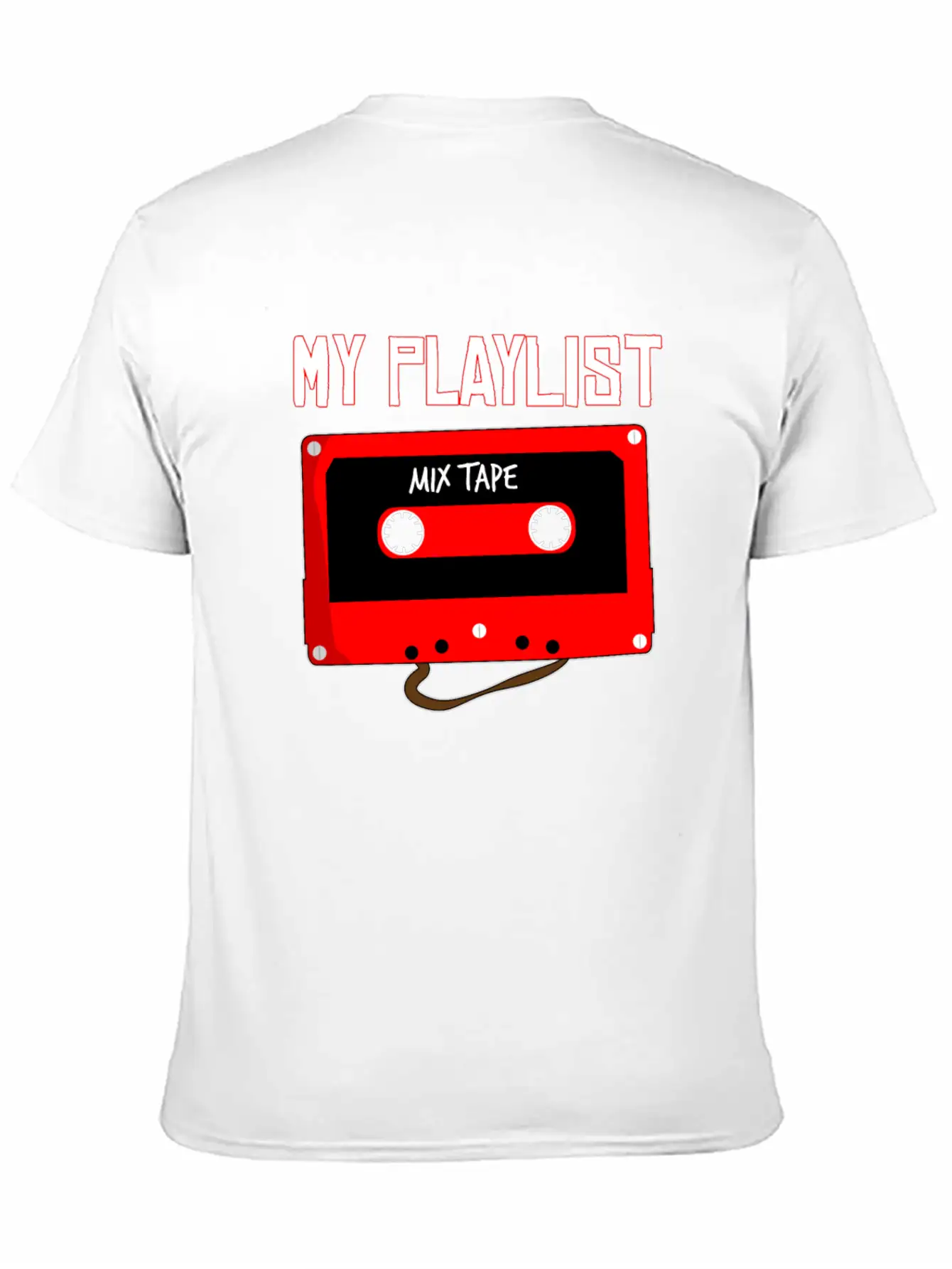 The Playlist Unisex Casual T-Shirt – Clean Design For Daily Comfort