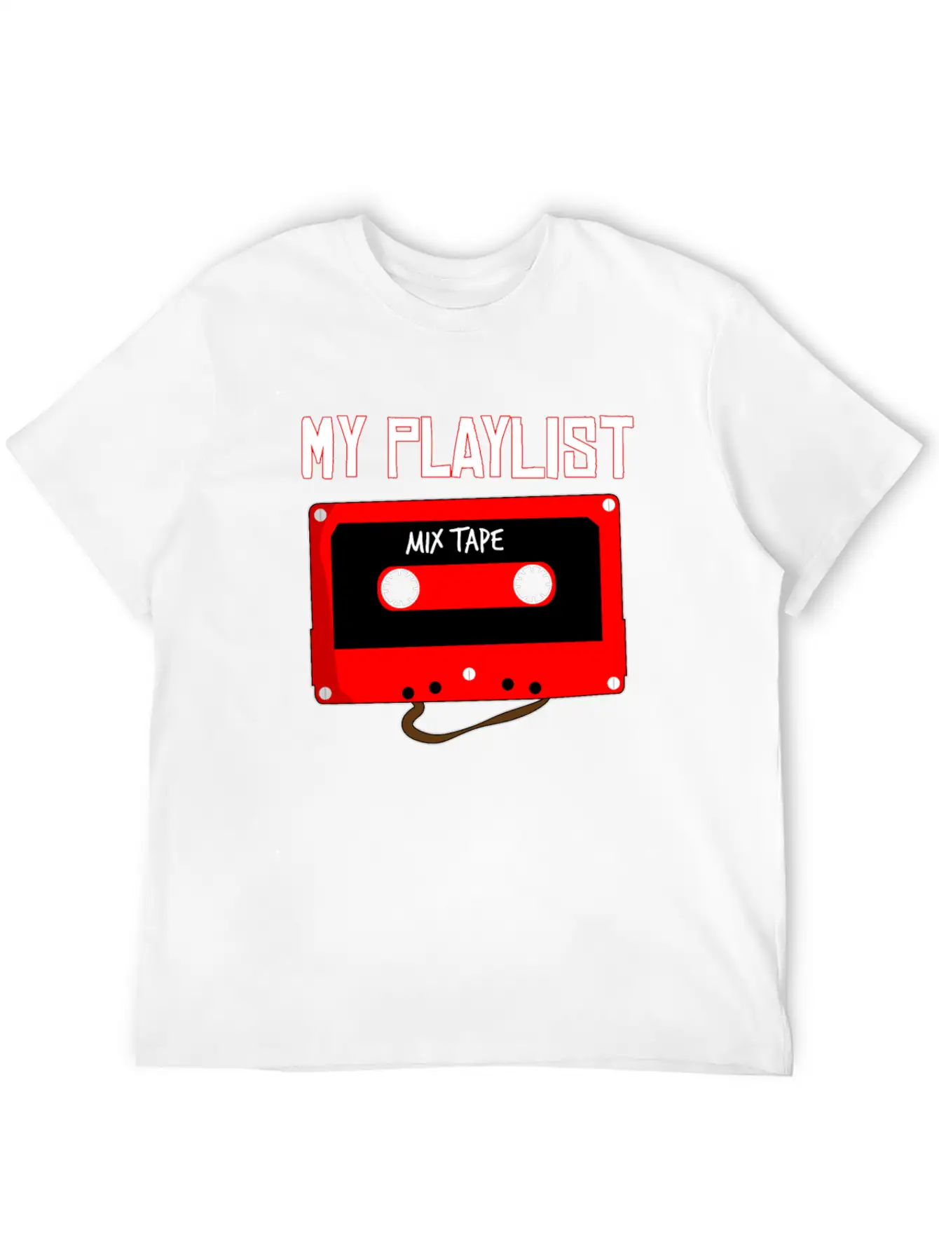 The Playlist Unisex Casual T-Shirt – Clean Design For Daily Comfort