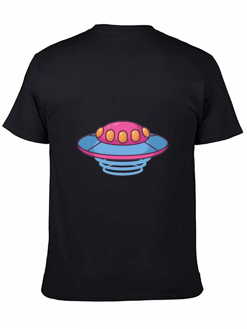 The Purple Flying Saucer Stylish Everyday T-Shirt – Unisex Basic Cotton Tee