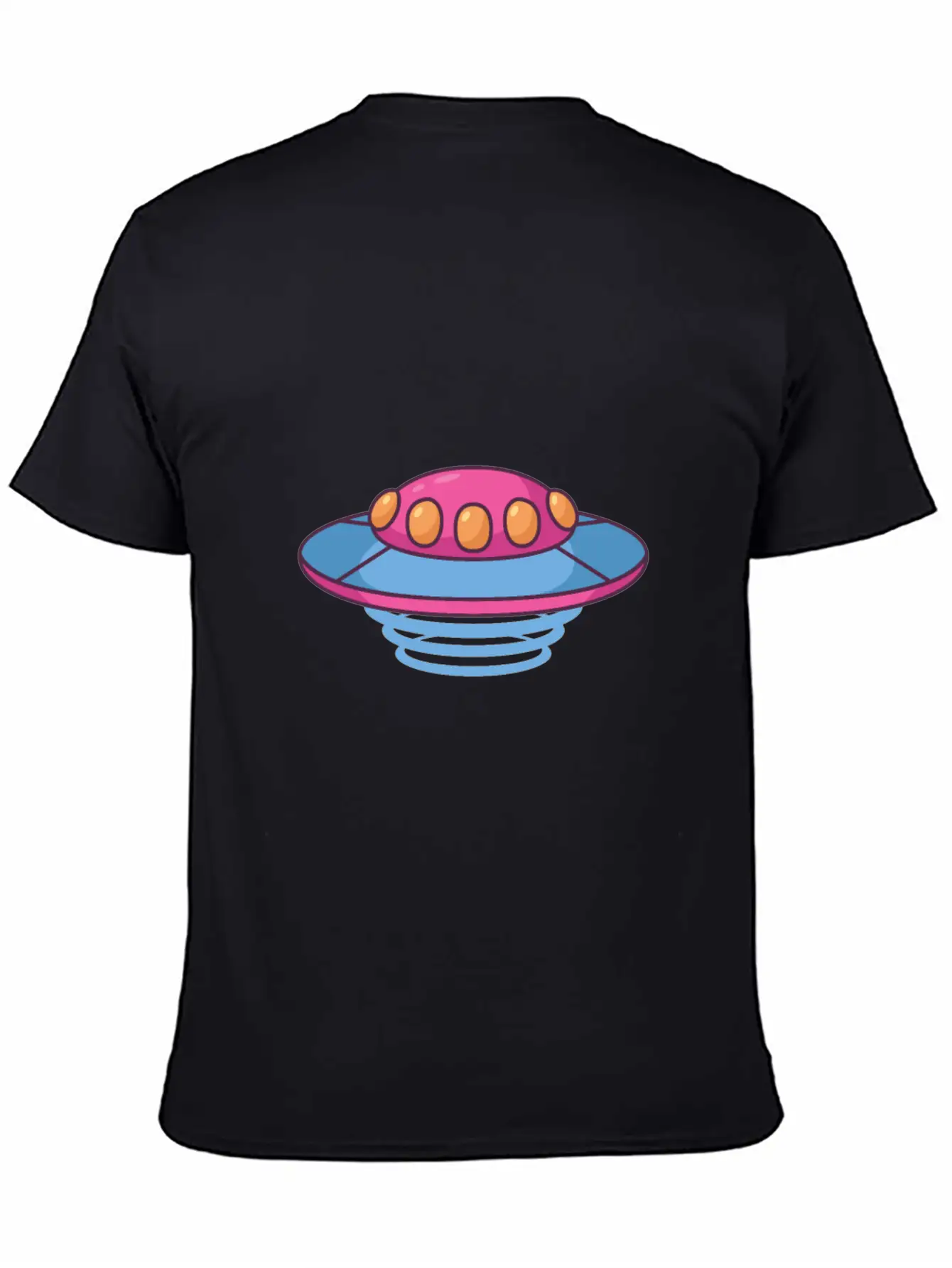 The Purple Flying Saucer Stylish Everyday T-Shirt – Unisex Basic Cotton Tee